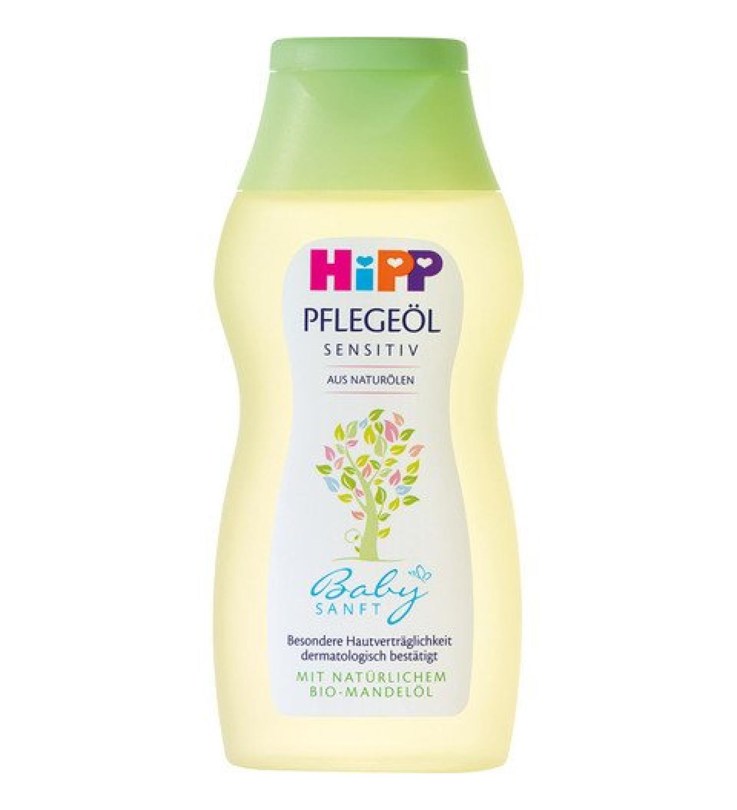 Hipp Baby Body Oil with Organic Almond Oil - 200 ml - German
