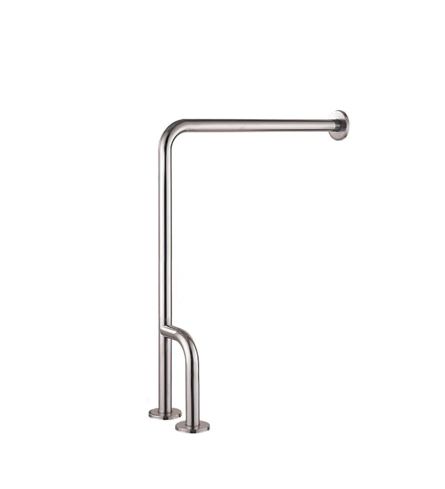 Bathroom Grab Bar Safety Support Rail Stainless Steel Shower Curved Grab Bar Wall Mounted Handrail Bracket Bathroom Balance Handle Restroom - Buy Online on GoSupps.com