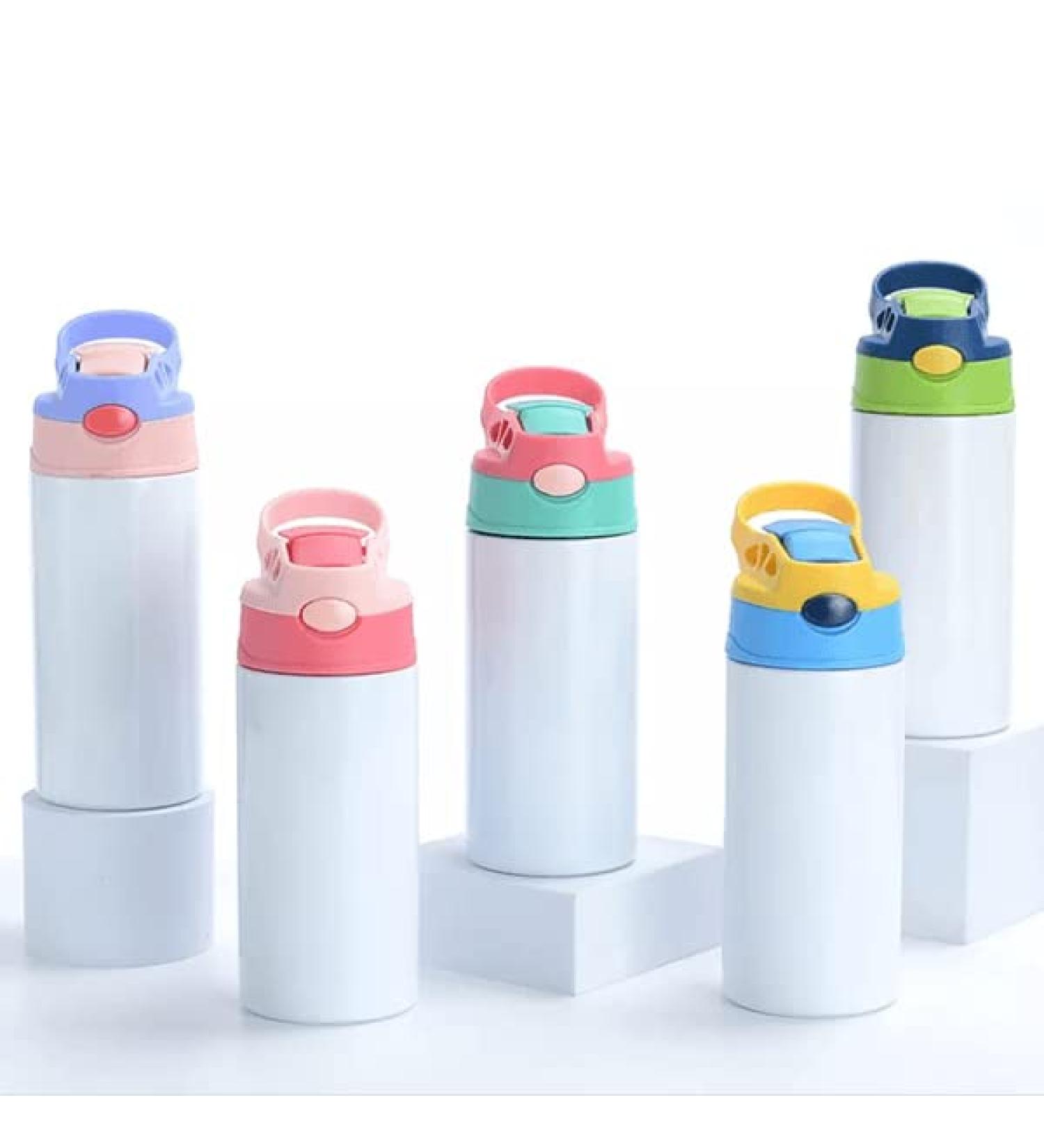 5-Pack Buwaters 12 Oz Kid Sublimation Tumbler | Insulated Stainless Steel Sippy Cup | Blank & Cute Design - Buy Online on GoSupps.com