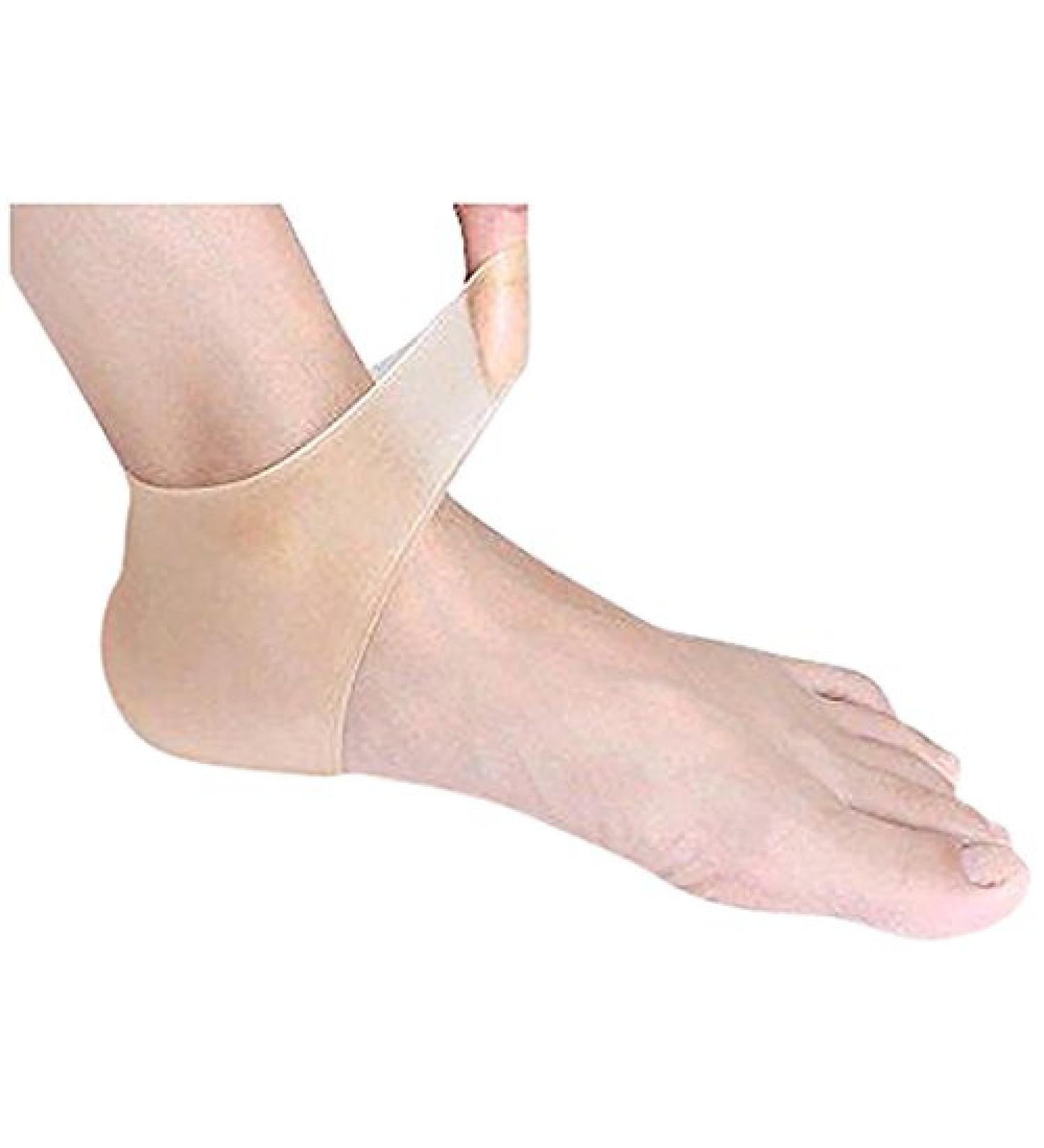 Multi-Sport Bruise Preventing Cushioned Heel Gel Pad for Ladies Nude