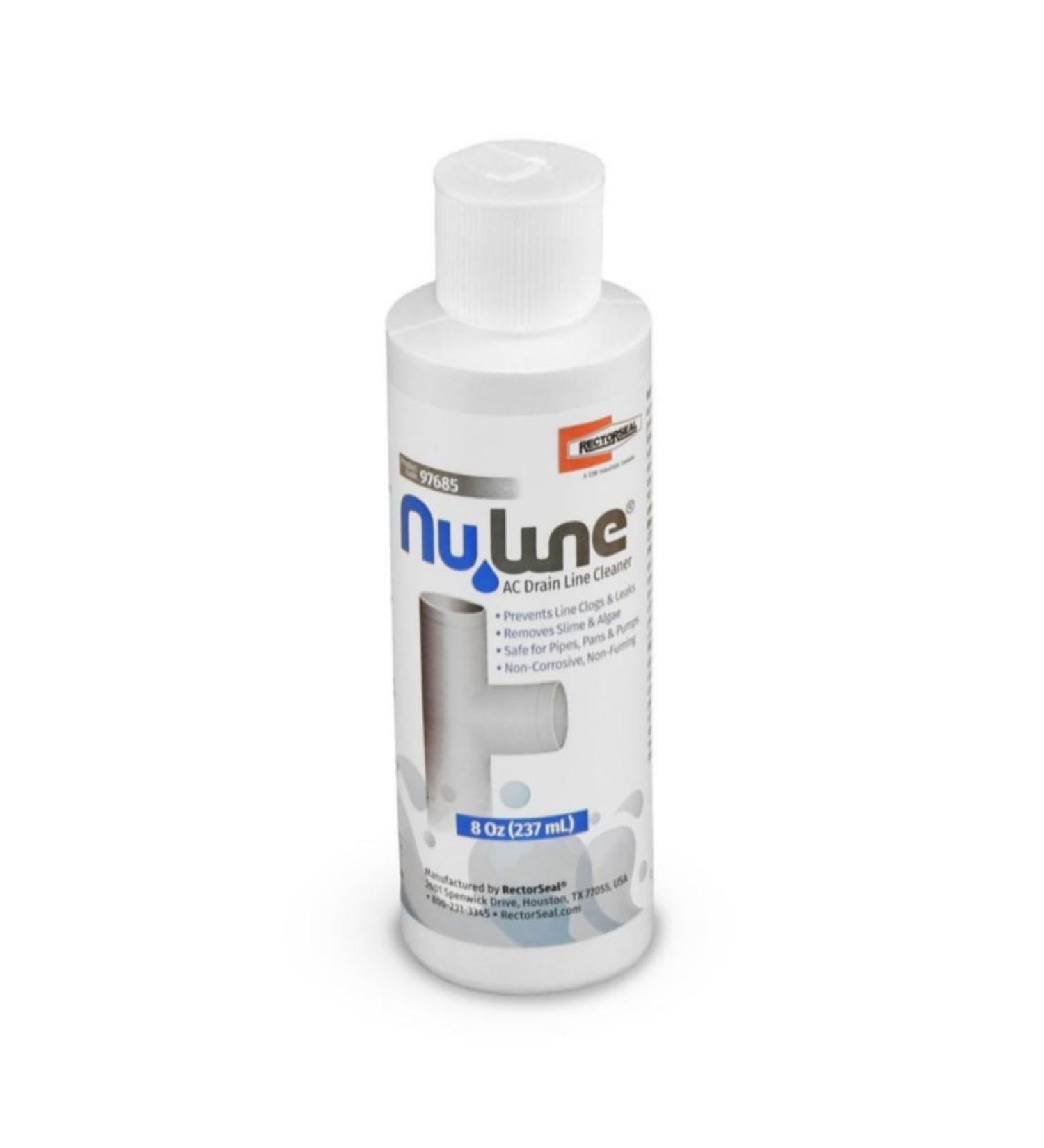 Nu-Line Drain Cleaner 8 Ounce - Effective Solutions for Clogged Drains | International Shipping Available - Buy Online on GoSupps.com