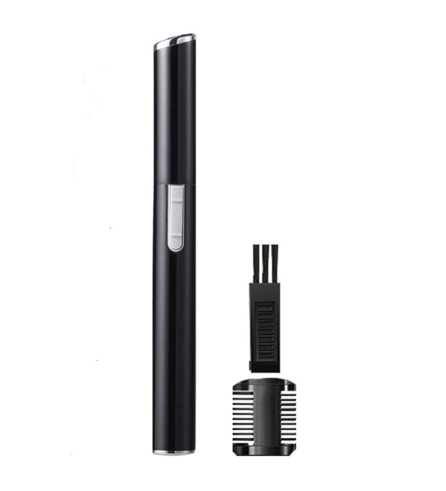 Buy Mini Electric Eyebrow Trimmer - Painless Facial Hair Remover for Women - Black Eyebrow Razor - Buy Online on GoSupps.com