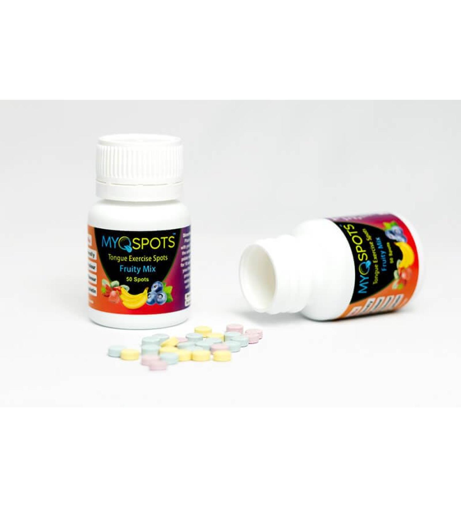 Myospots - Flavorful Tongue Training Tablets (100 pcs) for Better Breathing & Health - Versatile Support for Oral Wellness - Buy Online on GoSupps.com
