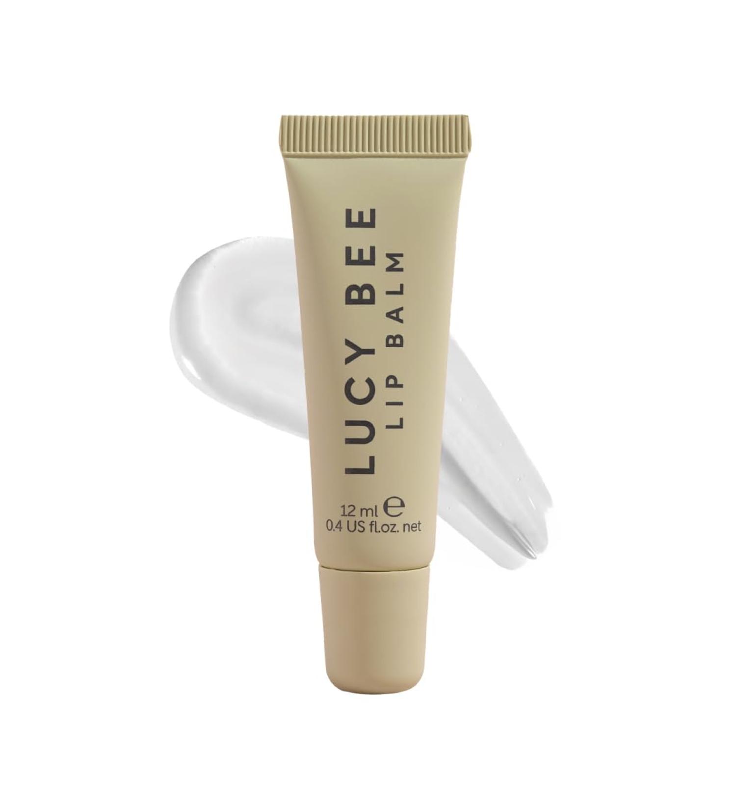 Lucy Bee Advance Hydration Lip Serum Nourishing Lip Serum for Dry Lips with Mango Butter Shea Avocado Oil & Vitamin E Glossy Finish Vegan Clear 0.4 fl oz - Buy Online on GoSupps.com