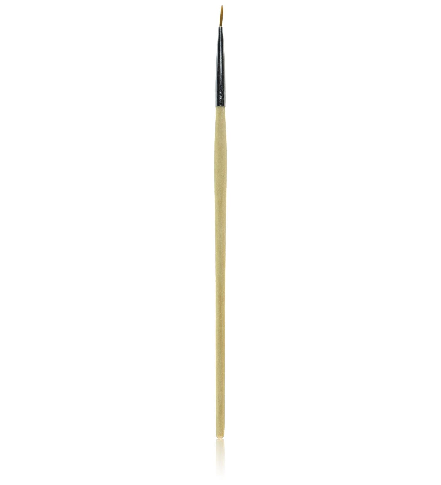 Young Nails Striper Brush - Natural Hair Fine-Tipped Nail Art Brush for Precision Designs Ideal for Fine Lines French Tips Outlines Intricate Nail Art Clean Up Brush for Acrylic Nails & Gel Nails