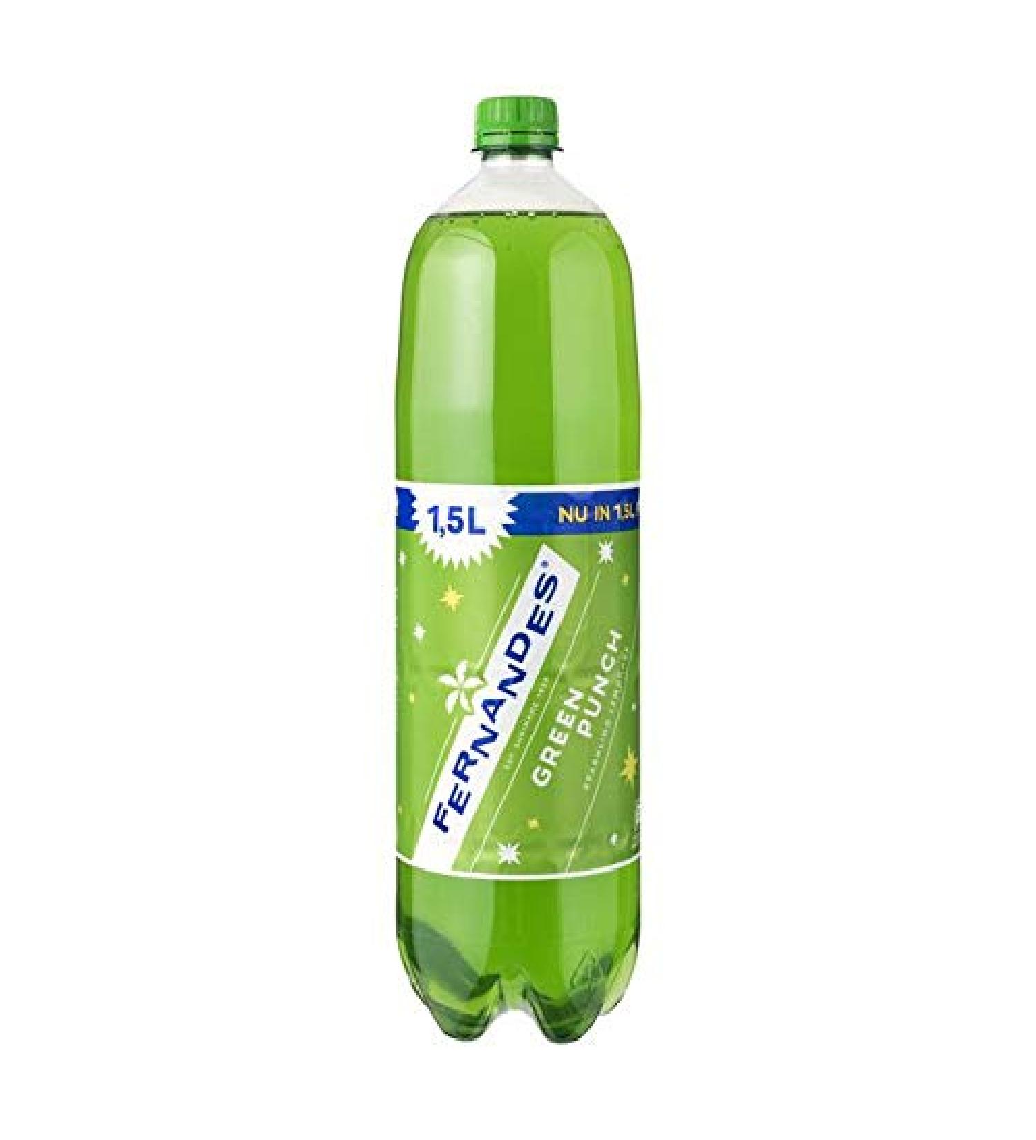 Fernandes Fernandes Green soda sactor drink 1.5 l