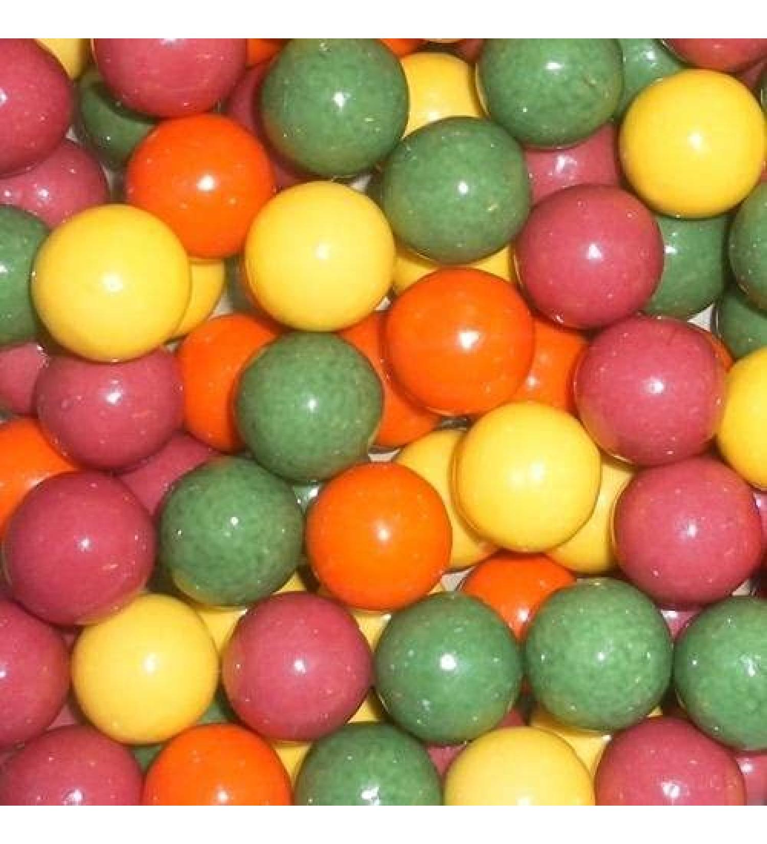 Rain-Blo Assorted Fruit Flavour Bubblegum From 30 Balls To Complete Jar