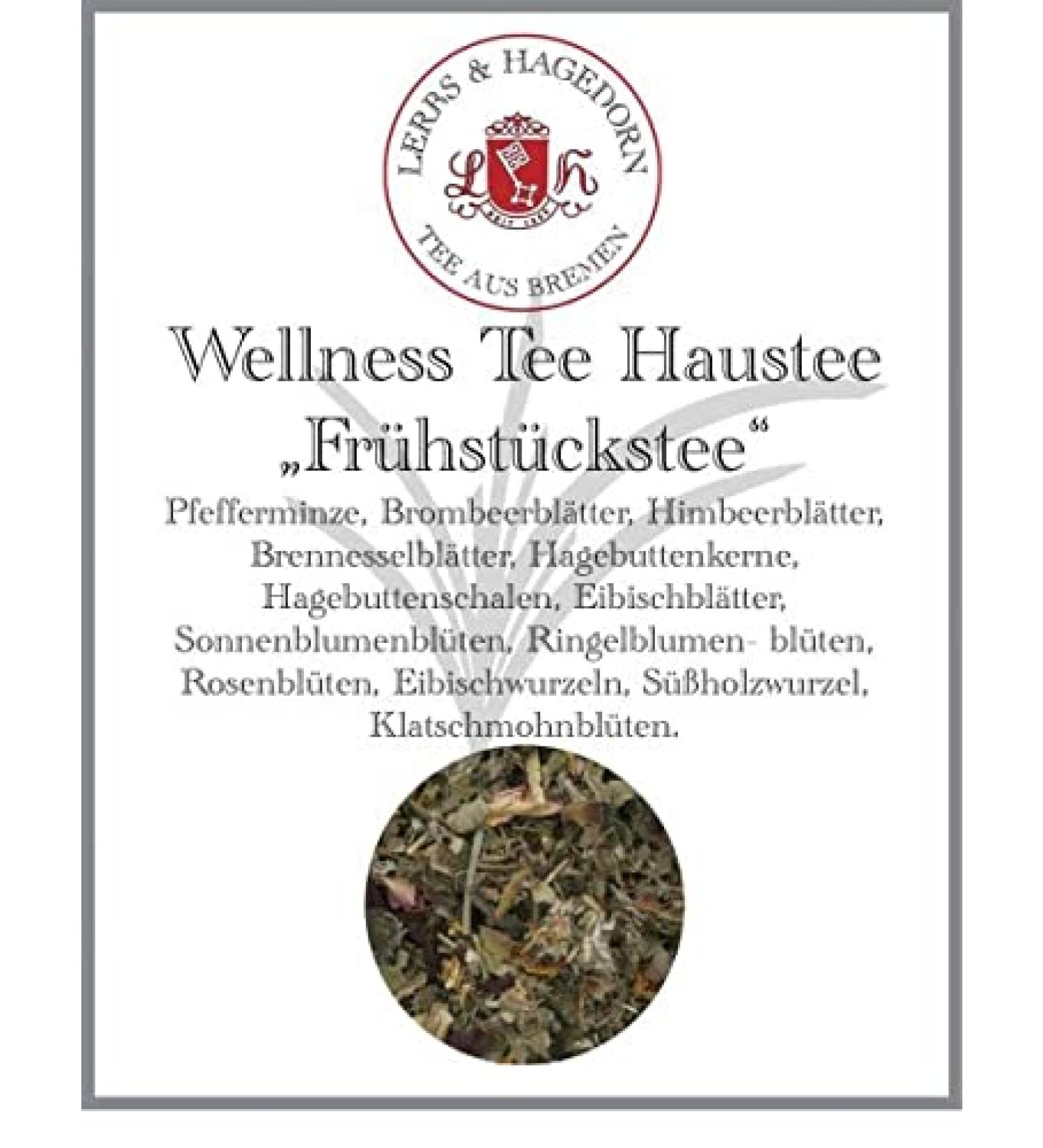  Lerbs & Hagedorn Wellness Breakfast Tea 250g - Buy Online on GoSupps.com