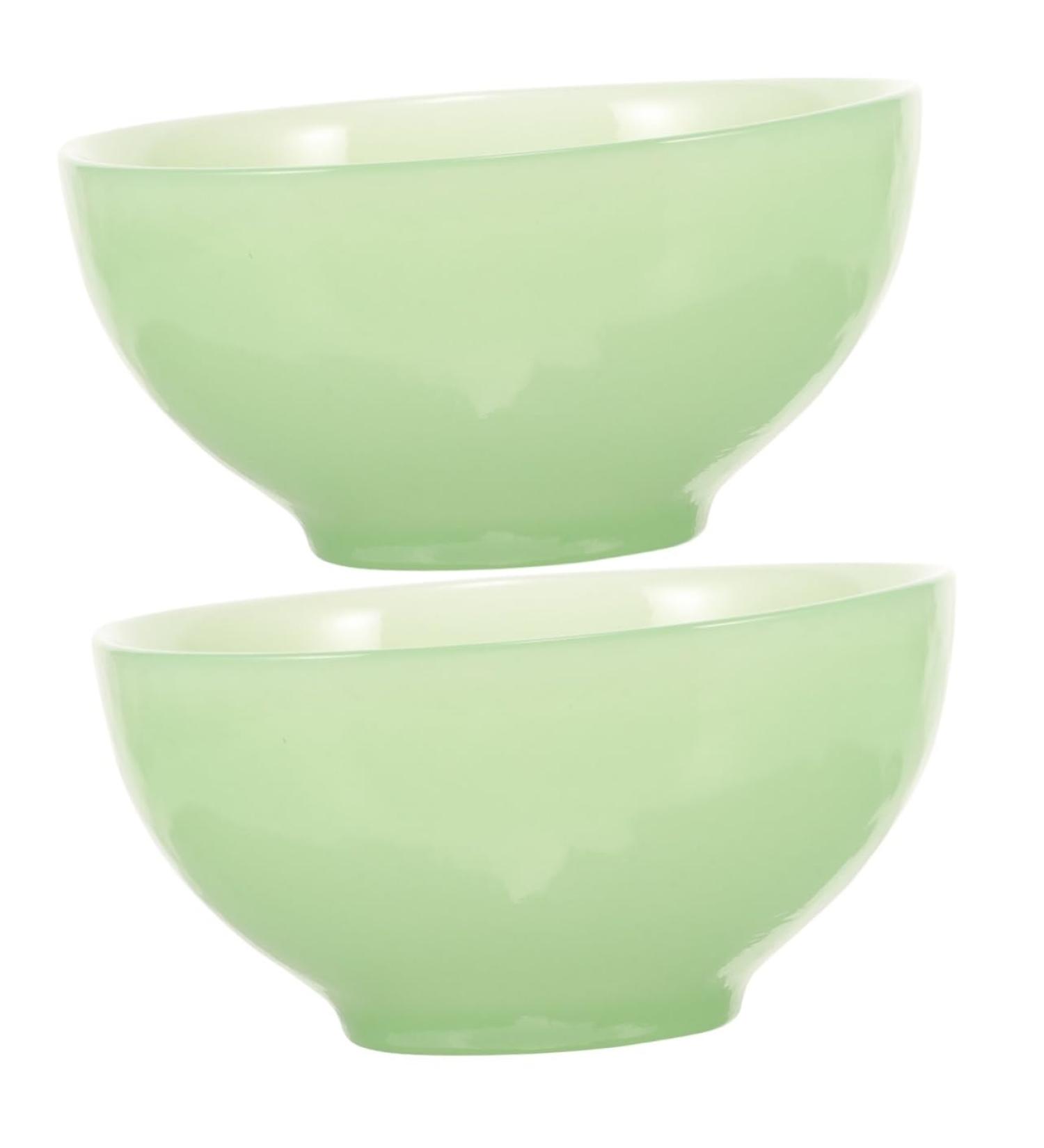 Solustre Men's Shaving Foam Shell - Natural Glass Shaving Cream Bowl Gift Set | 2-Pack 11.5cm x 11.5cm x 5cm | Ideal for Barbers and Home Use - Buy Online on GoSupps.com