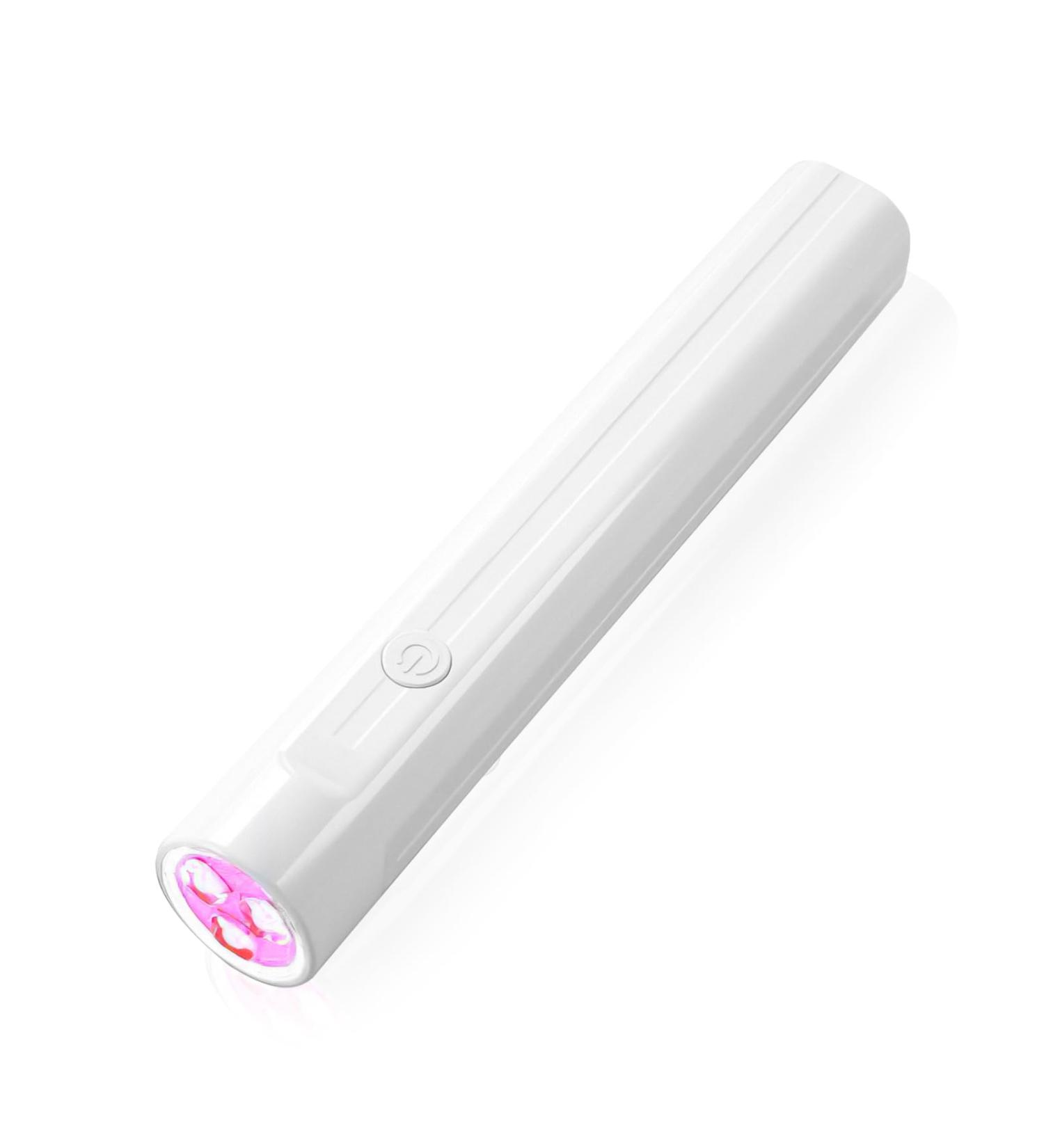 SULIVES UV Nail Lamp for Gel Nails - Rechargeable Handheld Nail Dryer with USB Plug - Smart Sensor LED UV Light for Gel Polishes and Nail Gel Strips (White) - Buy Online on GoSupps.com