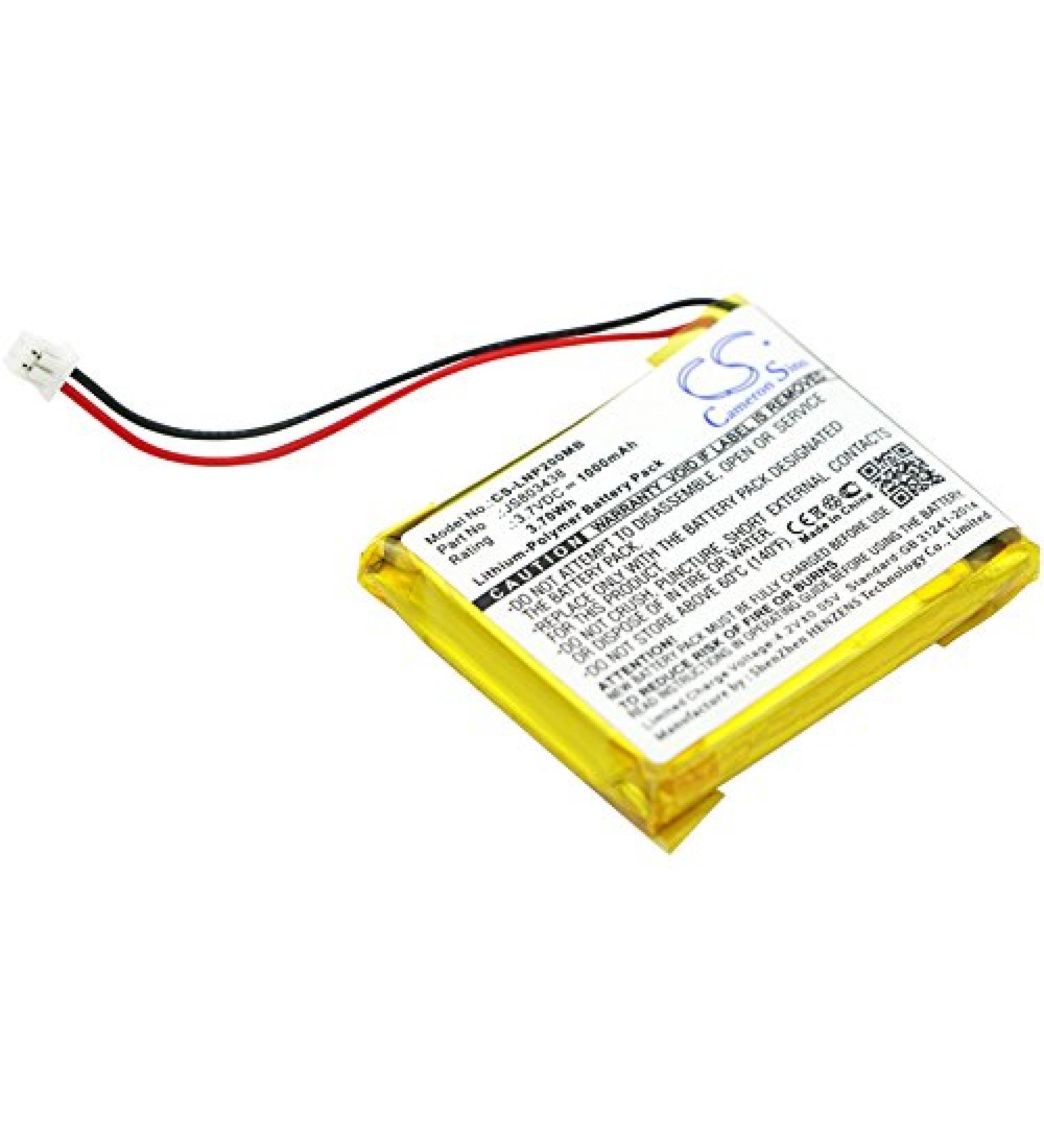1000mAh Replacement Battery for Luvion JS803438 Platinum 2 | International Shipping Available - Buy Online on GoSupps.com