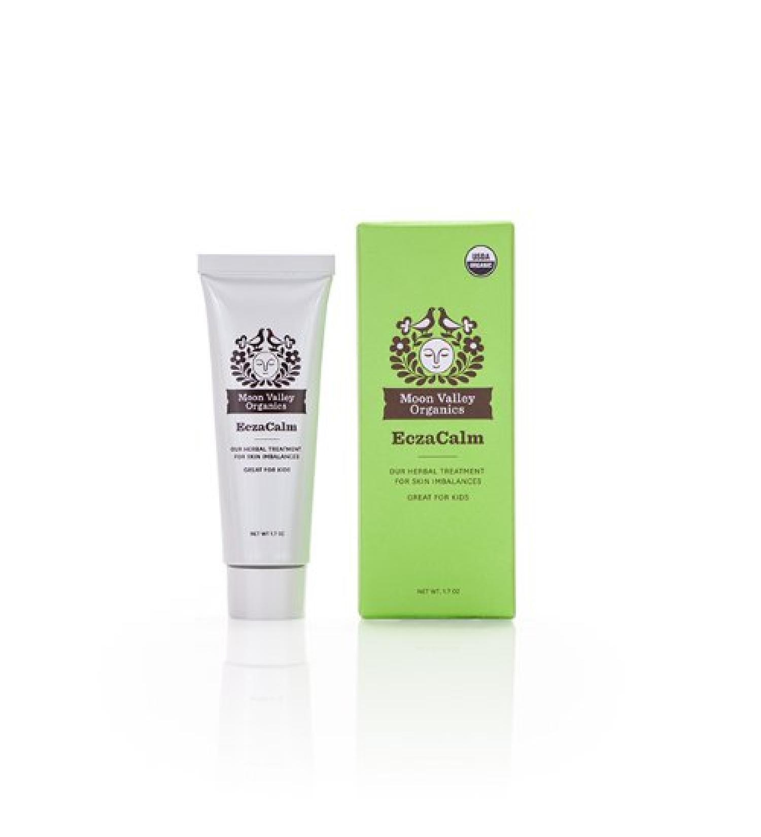 Organic EczaCalm Eczema Cream - Herbal Treatment for Dermatitis, Psoriasis & Itch - Kids & Adults - Buy Online on GoSupps.com
