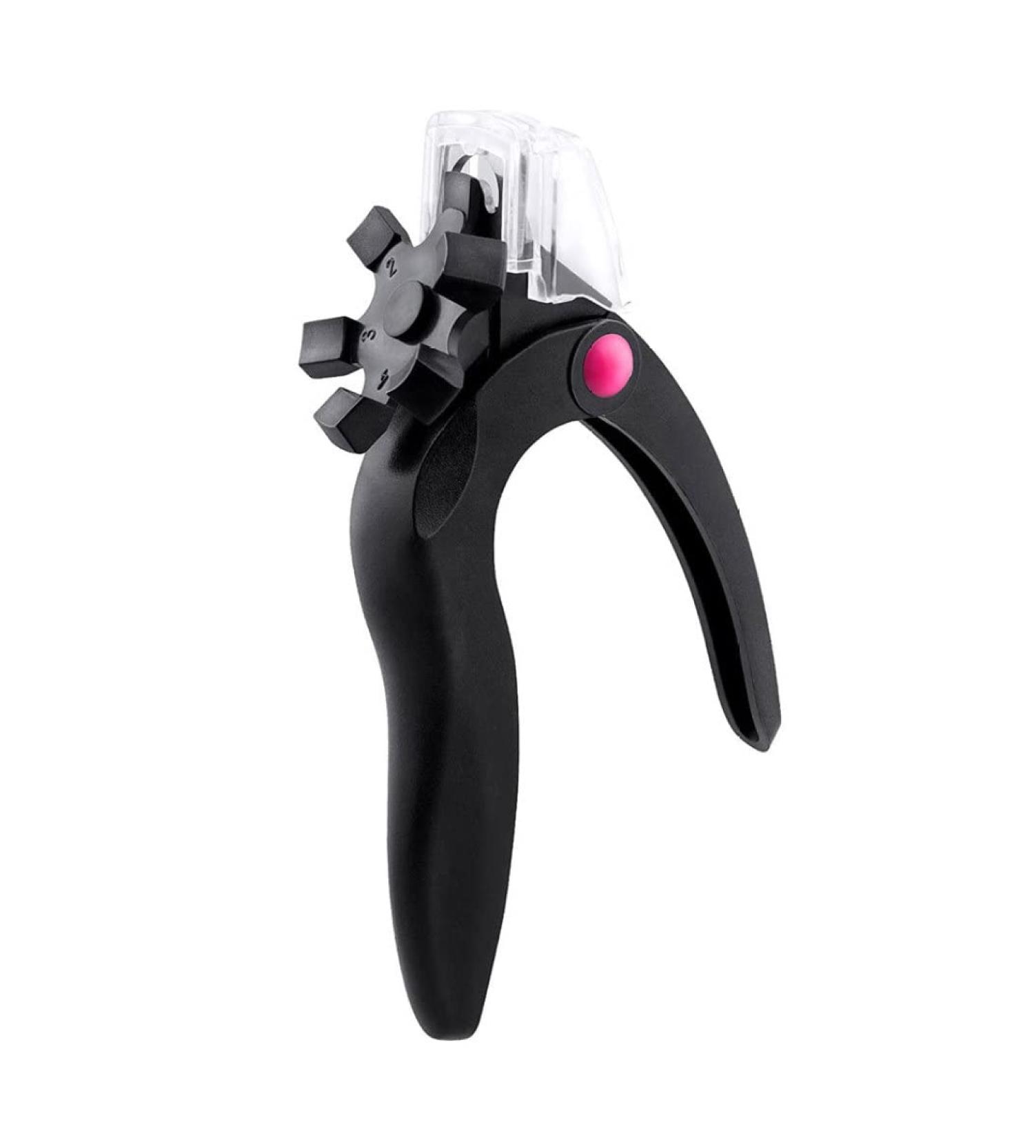 German Nail Clippers Acrylic Nail Clipper U Shaped Nail Edge Trimmers False Nail Tip Scissors Black - Buy Online on GoSupps.com