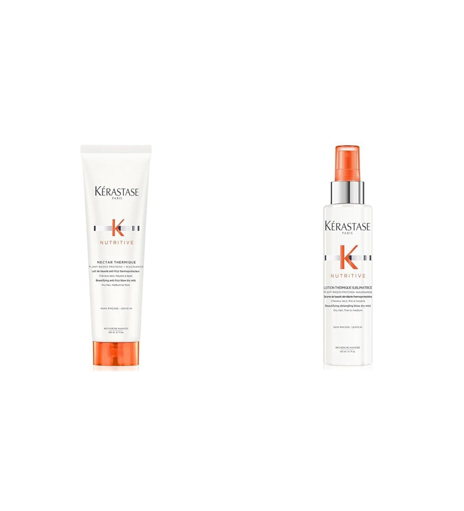 K rastase Nutritive Nourishing Heat Protection | 150ml for Dry & Fine Hair | Shine & Heat Defense - Buy Online on GoSupps.com