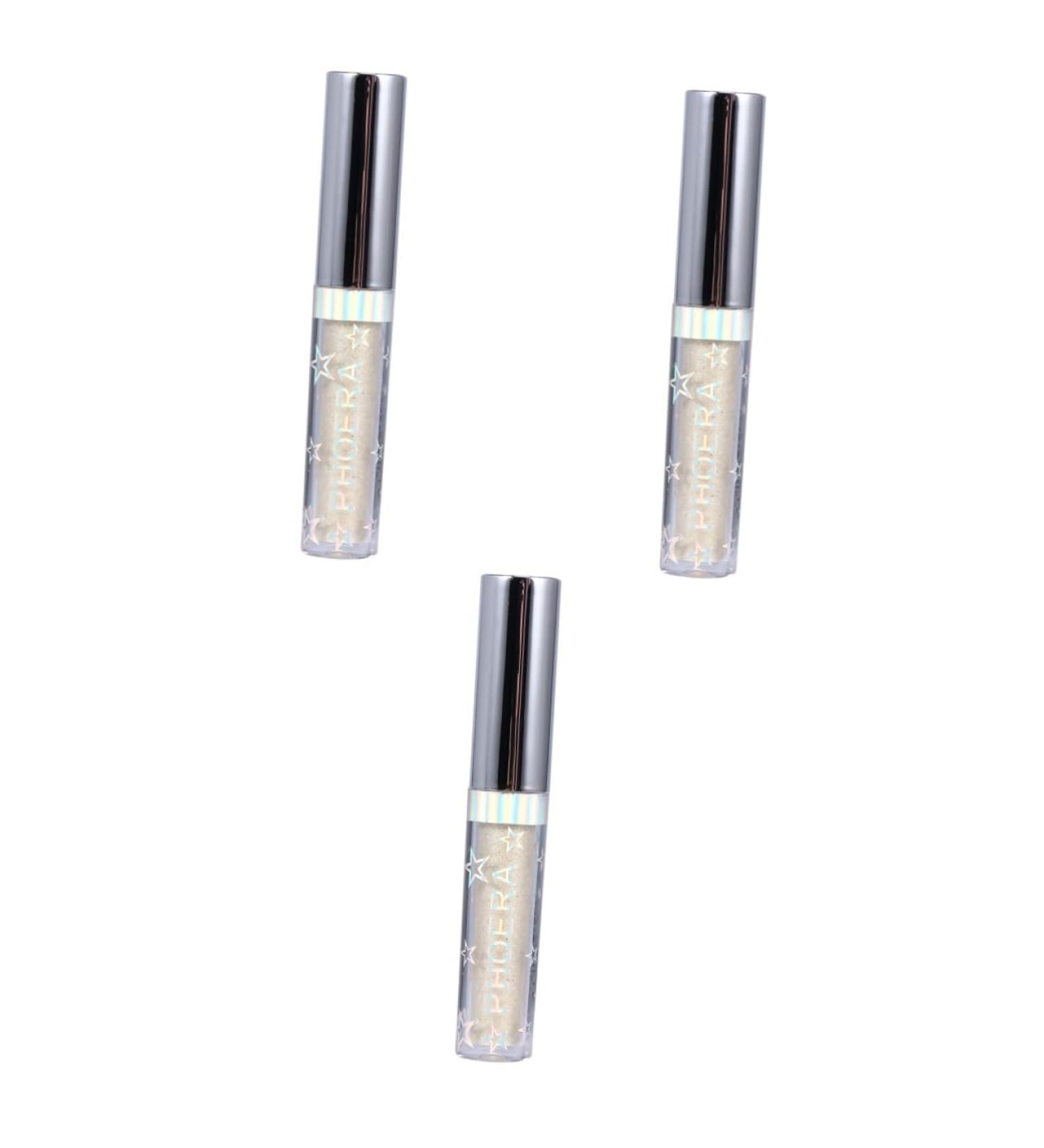Healvian 3pcs Glow Eye Powder Liquid Glitter Eyeliner Glitter Liquid Eyeliners Eye Shadow - Buy Online on GoSupps.com