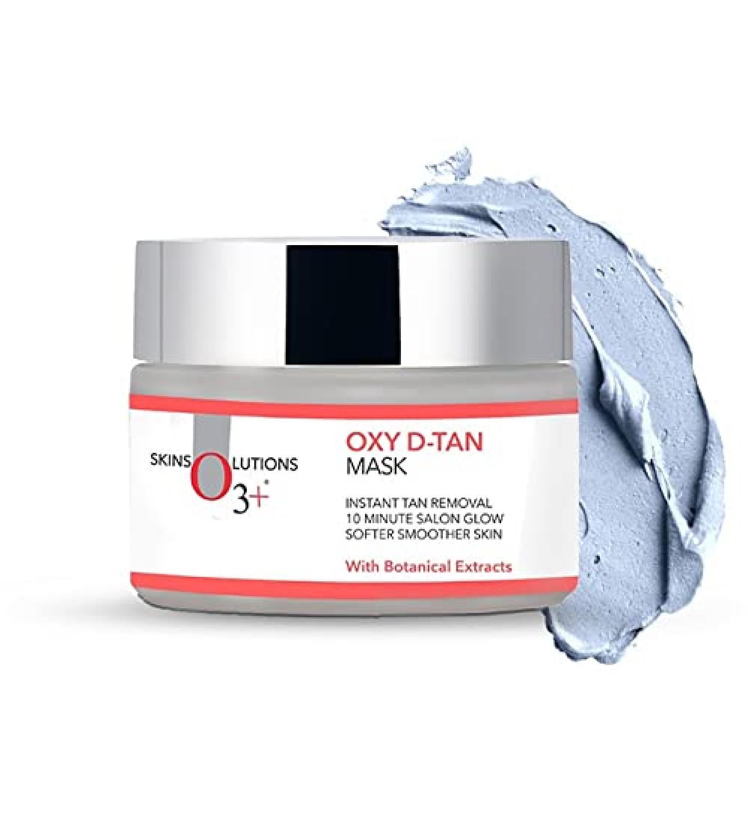 Oxy D-Tan Mask - Tan Removal & Sun Damage Protection for All Skin Types | 50gm | International Shipping Available - Buy Online on GoSupps.com