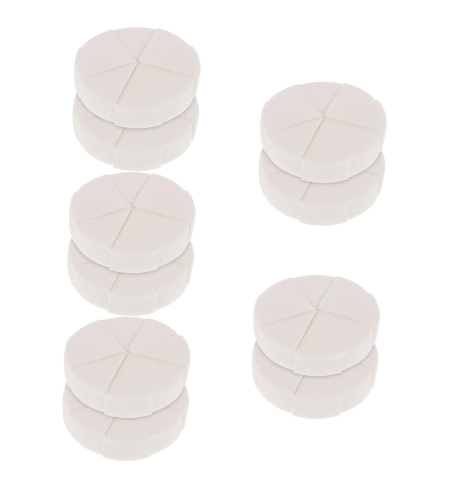 Balacoo 10 Sets Triangular Makeup Sponges - Foundation Powder Puffs for Flawless Blending | International Shipping Available - Buy Online on GoSupps.com