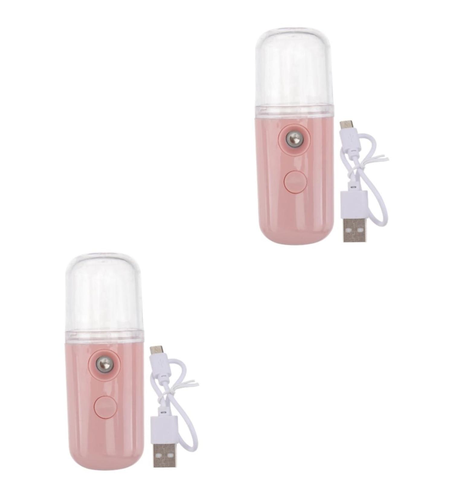 Healeved 2 Sets Humidifier Electric Fragrance Diffuser Moisturizing Mister Portable Face PC - Buy Online on GoSupps.com