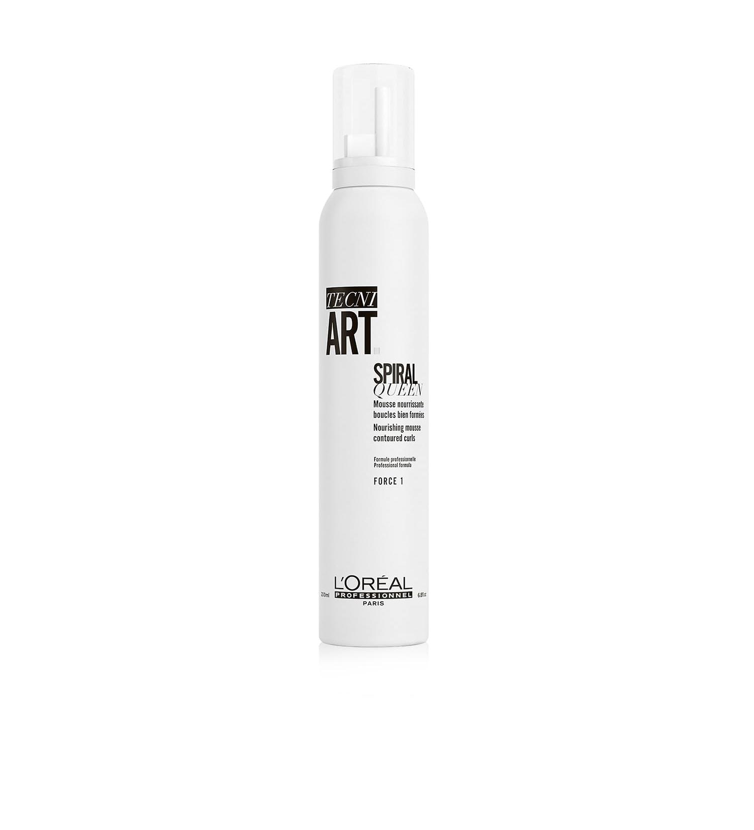 L'Oreal Professional LORHP-68737 Tecni Art Spiral Queen Hair Mousse 200 ml - Buy Online on GoSupps.com