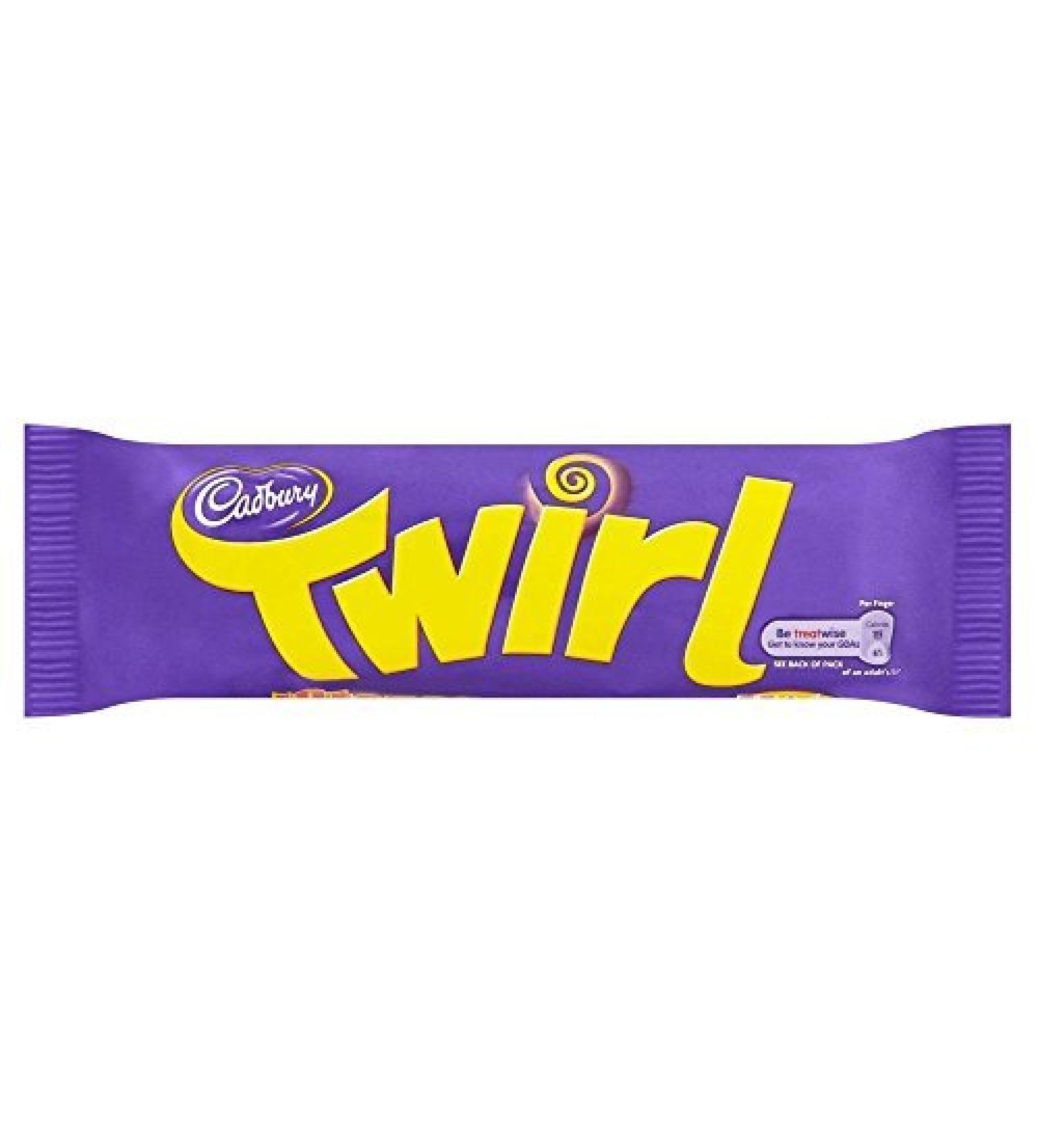 Cadburys Twirl - 43g - Pack of 12 (43g x 12 Bars) by Cadbury