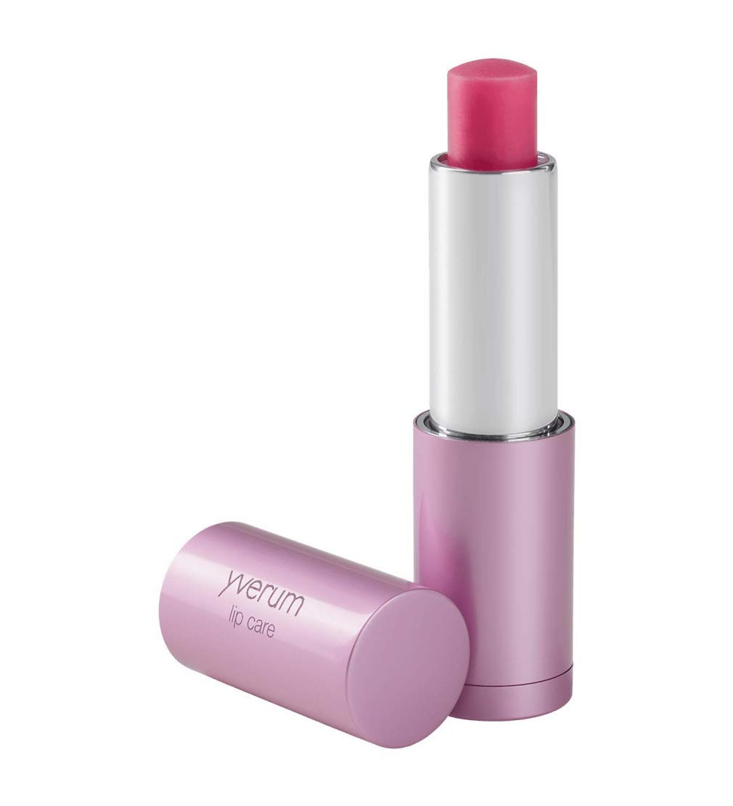 Yverum Lip Balm Vegan With Rose Cover Organic 4.8 G