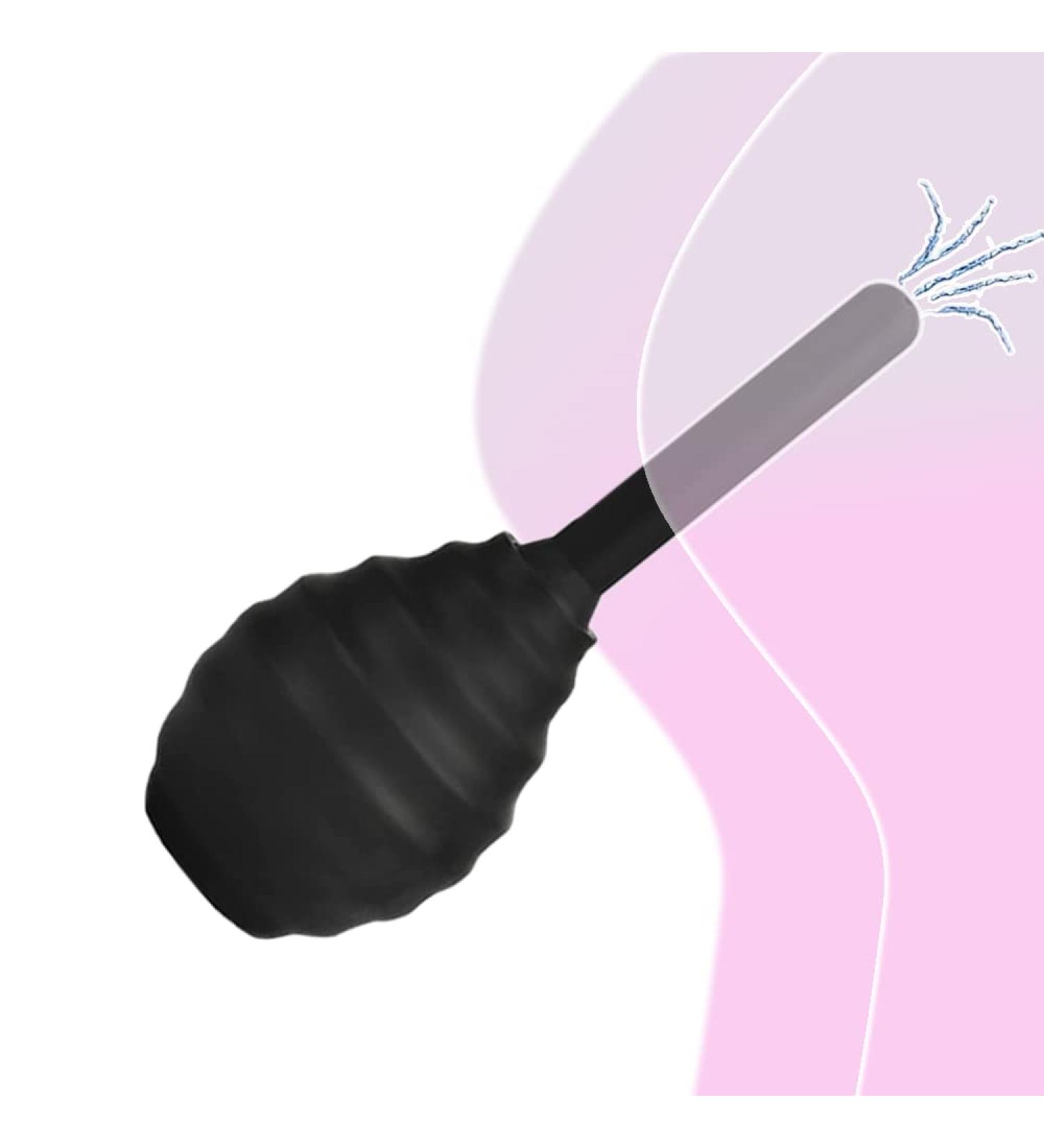 NaixBTY Silicone Anal & Vaginal Douche - High-Quality Enema for Intimate Cleansing | Comfortable Silicone Nozzle - Buy Online on GoSupps.com