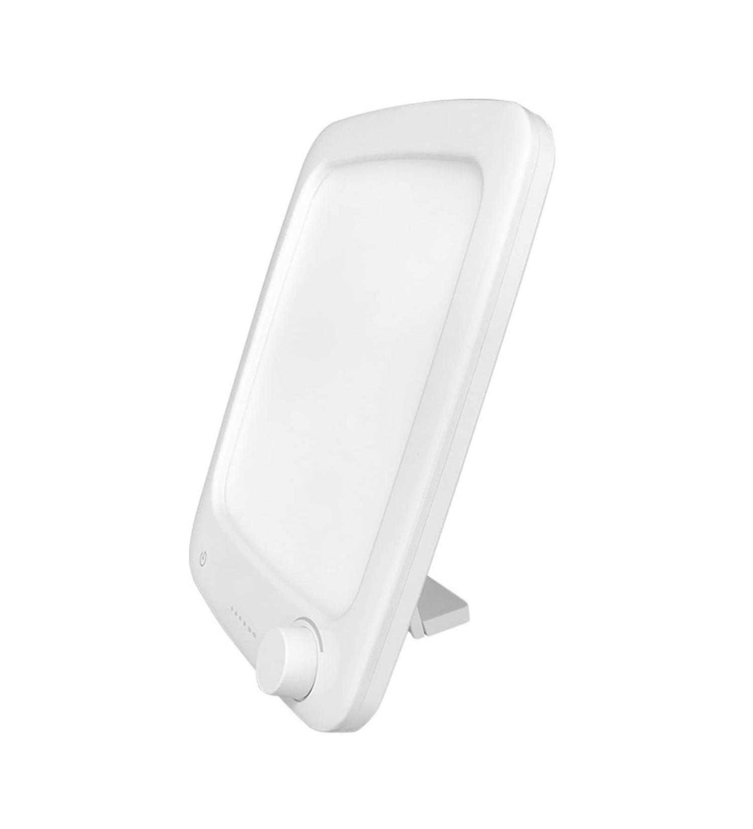 10000 Lux LED Light Therapy Lamp Simulation of Daylight UV-Free 2 Colour Temperature 6 Timer White Easy to Carry - Buy Online on GoSupps.com