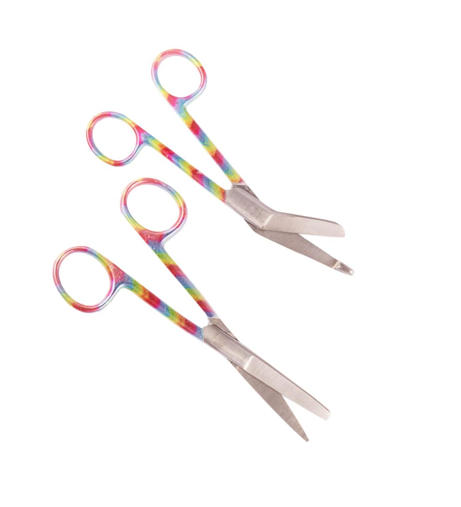 Nursing Scissors Set WITH ENGRAVING - Nurse Accessories - Gift (Pastel) Pastel Color