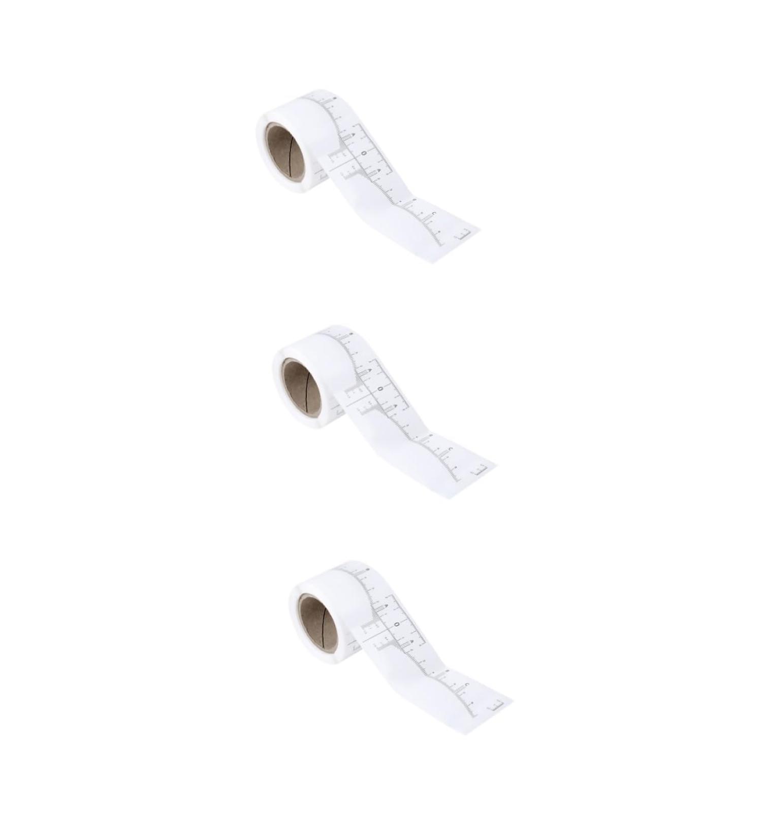  Angoily Angoily 3 Rolls Eyebrow Ruler for Tattoo Measurement Eyebrow Shaper Eyebrow Mapping Stickers Disposable Eyebrow Ruler Guide - Buy Online on GoSupps.com