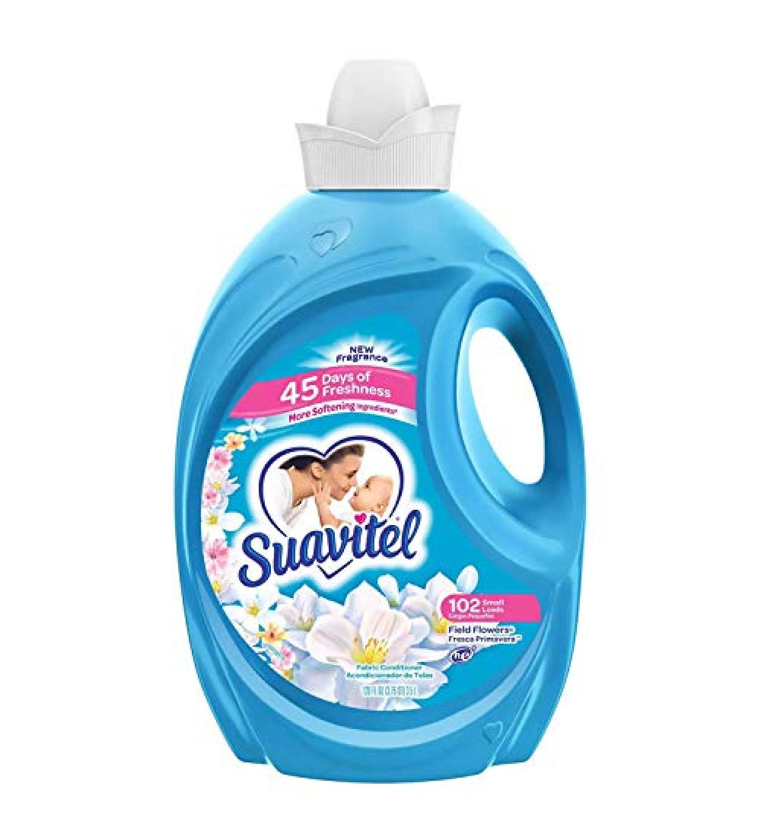 Buy Suavitel Fabric Softener Field Flowers - 120 fl oz (Case of 4) | International Shipping Available - Buy Online on GoSupps.com