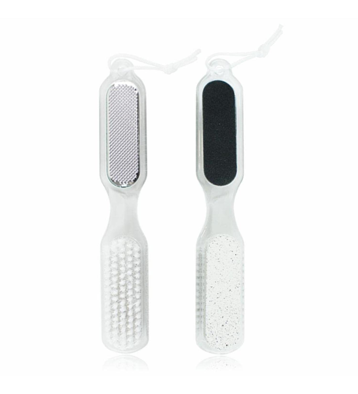 Pedicure Paddle Multi Purpose Foot Rasp and Sand Paper Foot Filer with Pumice Stone Callus Remover Exfoliate Hard and Dead Skin Foot Care Home Scrubber Tool for Men and Women (4 in 1) - Buy Online on GoSupps.com