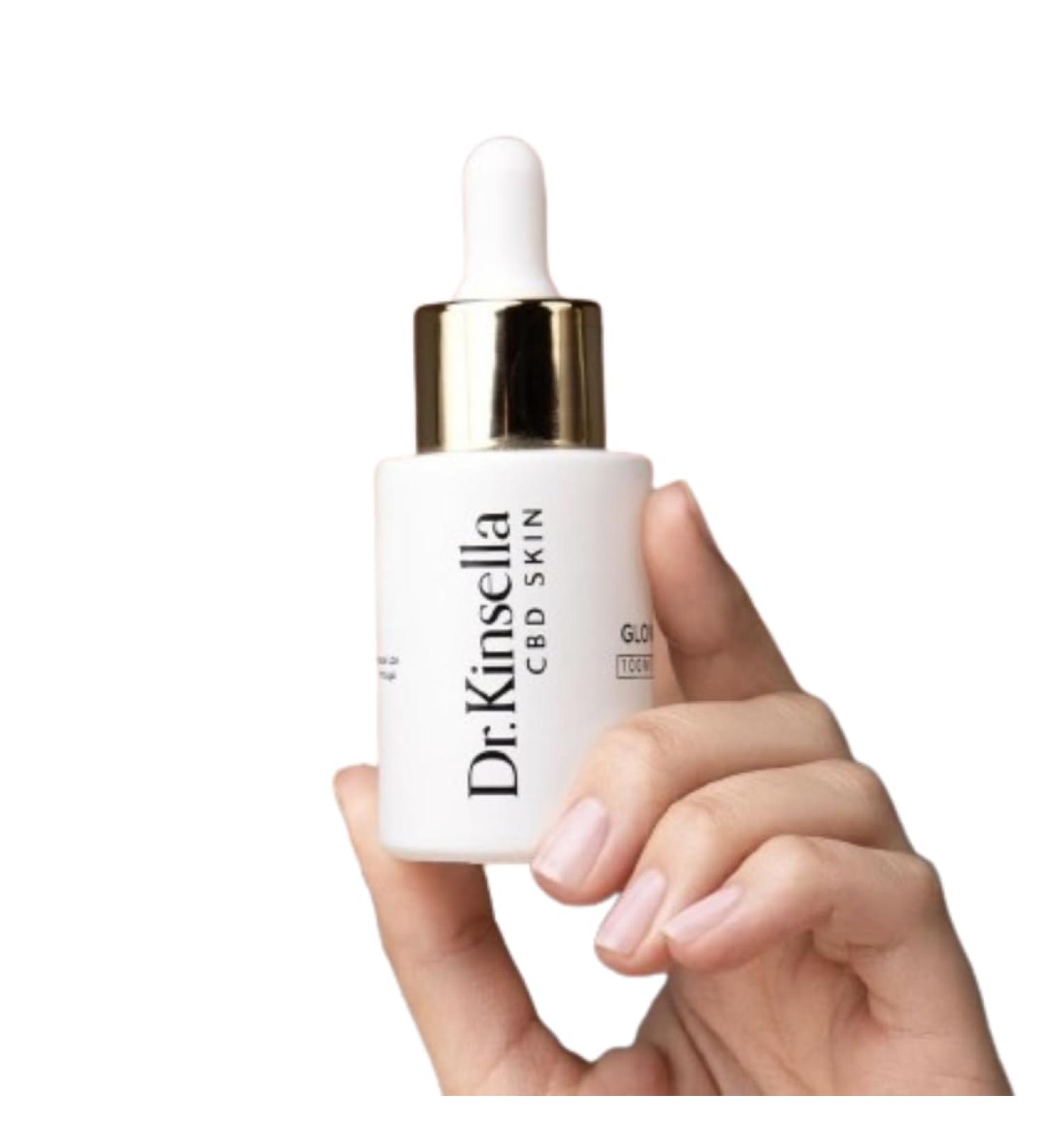 Dr. Kinsella Glow Oil - Nourishing Formula for Youthful Radiance - Lightweight Fast-Absorbing - Antioxidant-Rich Sativa & Rosehip Oil Blend - With Vitamin C & E - Suitable for All Skin Types - Buy Online on GoSupps.com