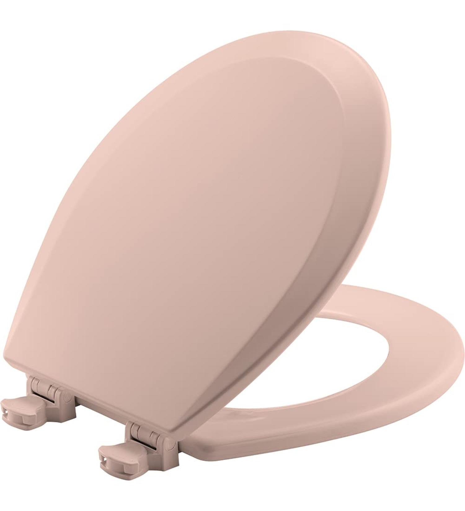 Bemis 500EC063 Molded Wood Round Toilet Seat With Easy Clean And Change