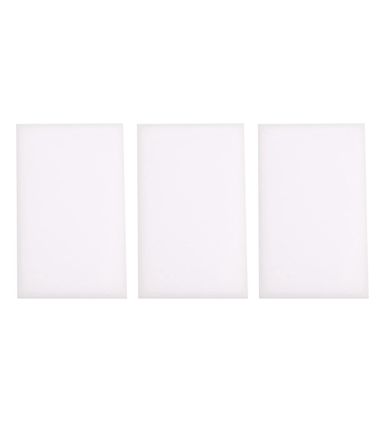 BTuregsau Melamine Sponge Magical Sponge Rub Melamine Cleaner Eco-Friendly White Kitchen Magical Sponge Rub 10 x 6 x 2 cm 300 Pcs - Buy Online on GoSupps.com