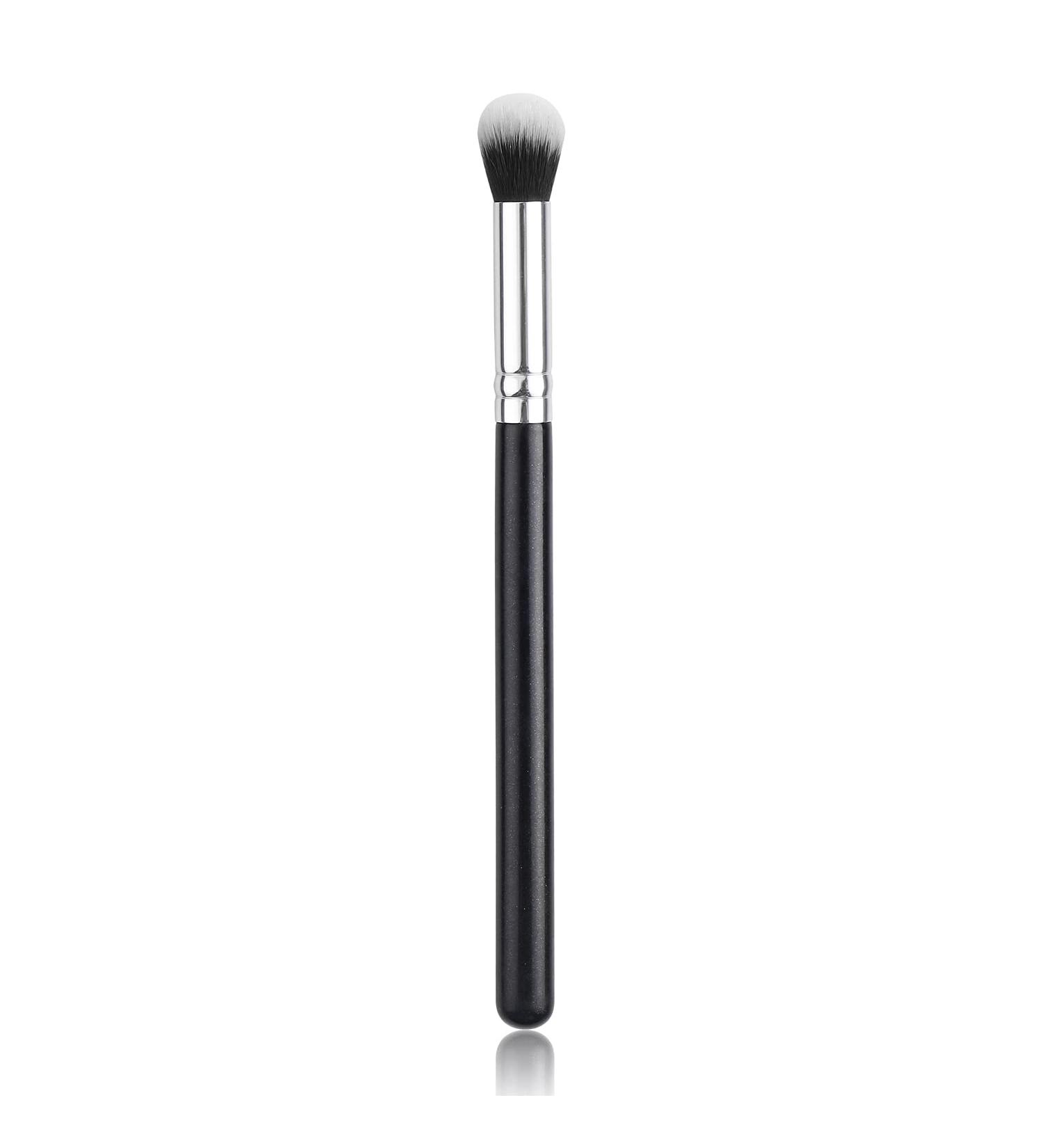 Single Cosmetic Concealer Brush - Synthetic Bristles Contouring Makeup Brush with Black Wood Handle for Flawless Blending - Buy Online on GoSupps.com