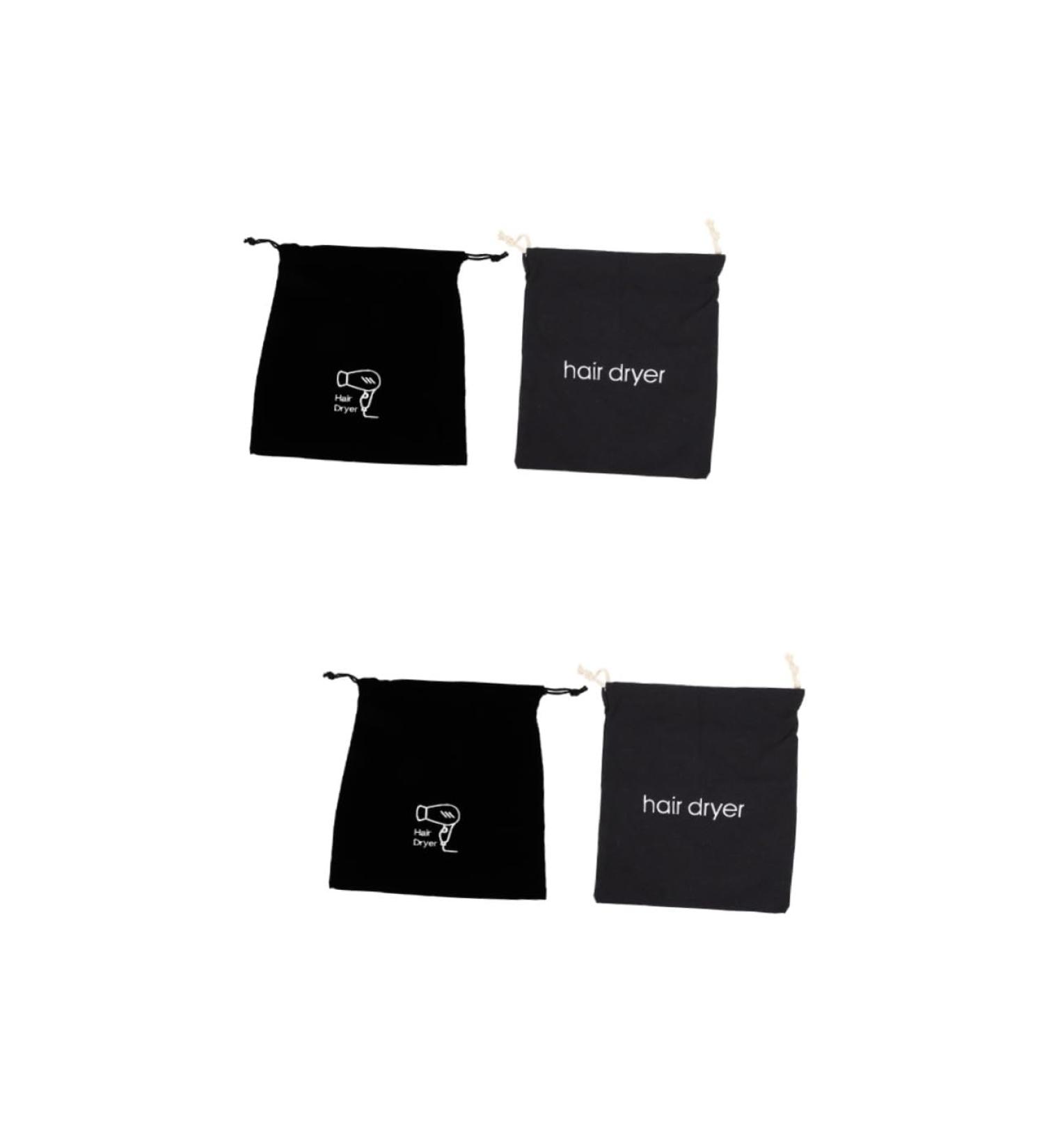 MAGICLULU Hair Dryer Bag 4 Pcs Hair Dryer Storage Bag Duffle Bag for Travel Hair Blower Bag Mini Drawstring Pouch - Buy Online on GoSupps.com