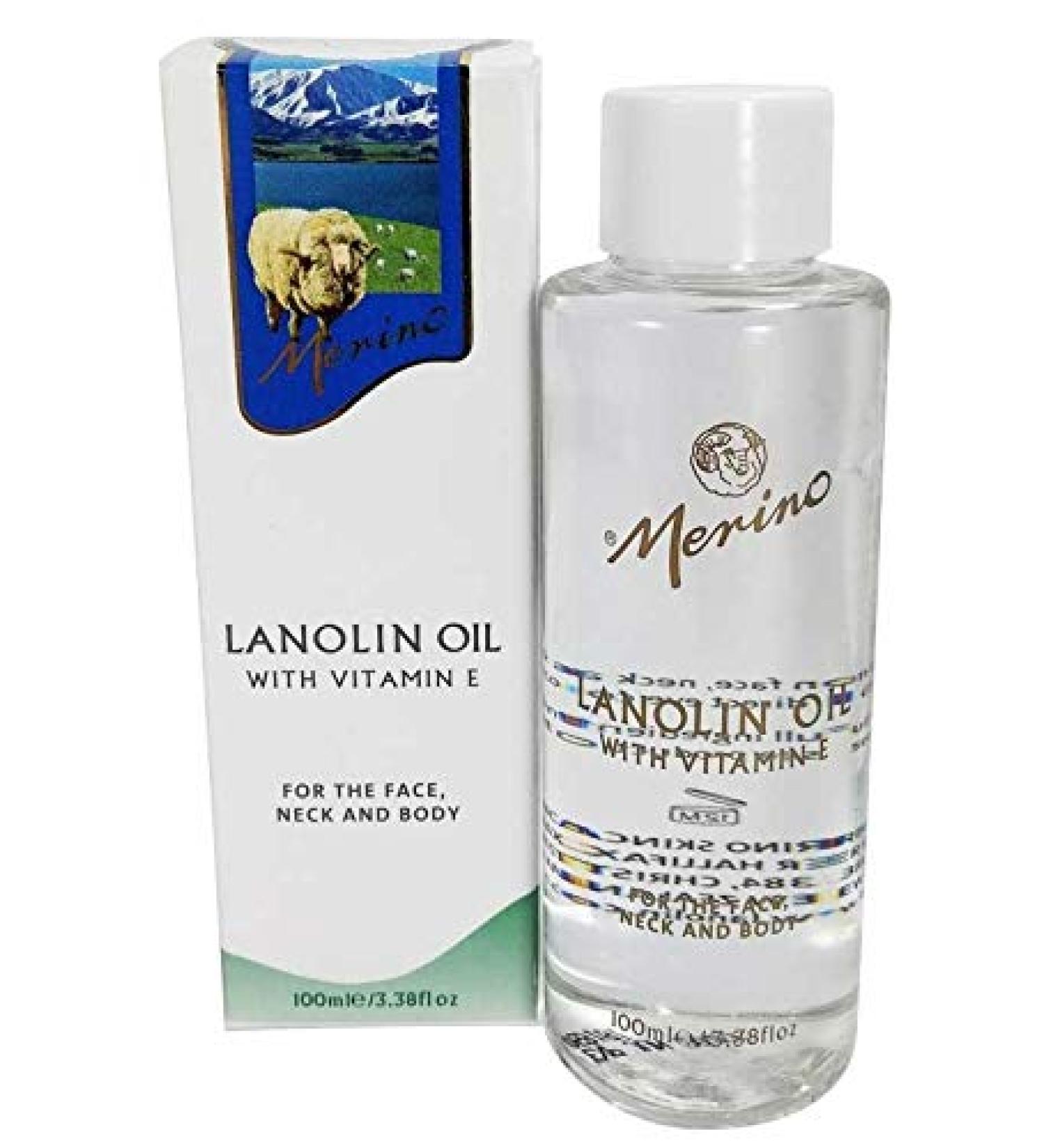 Delicate Skin Oil with Lanolin & Vitamin E - Soothing Hydration for Sensitive Skin | Merino - International Shipping Available - Buy Online on GoSupps.com
