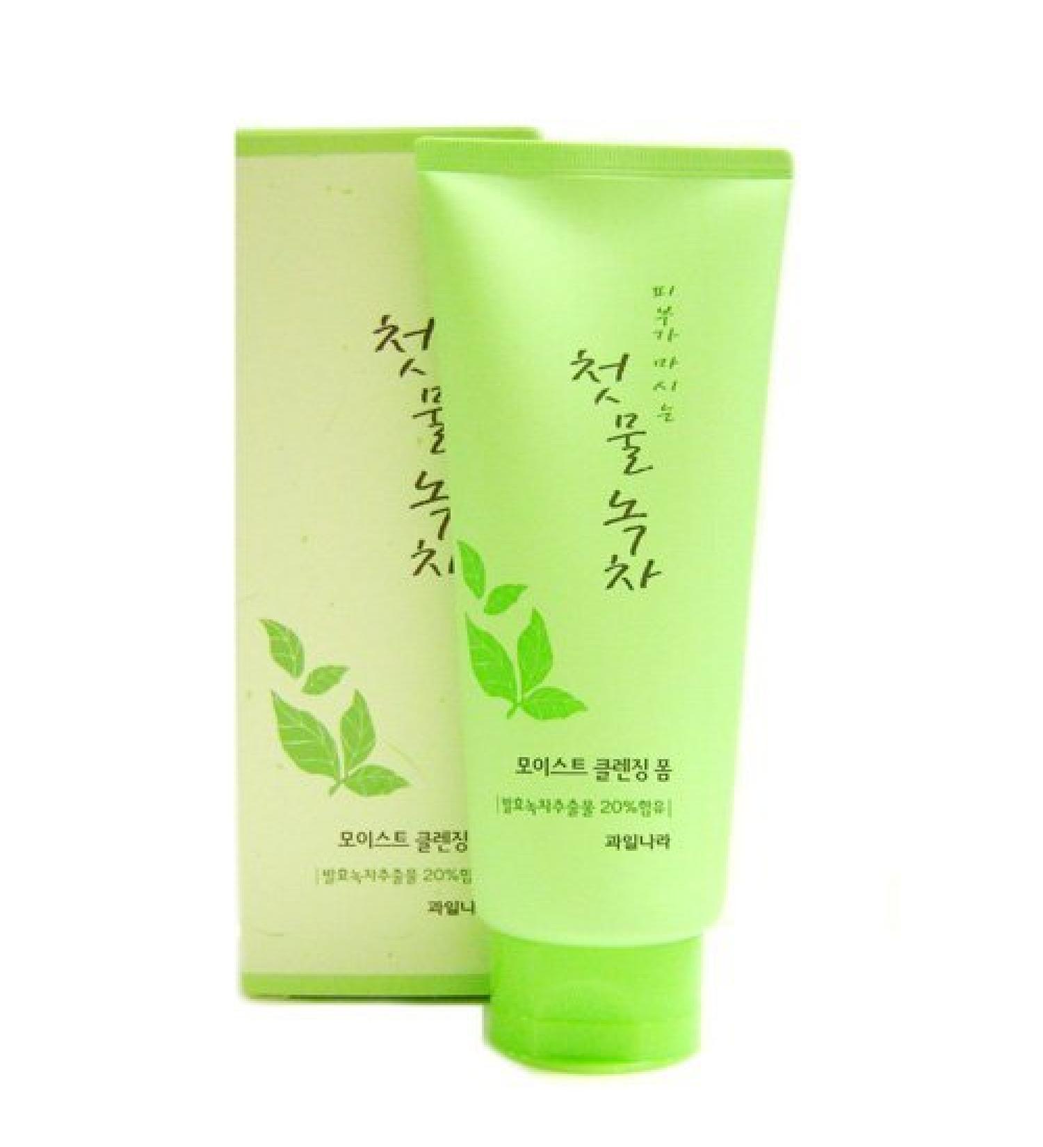 The First Green Tea Natural Facial Cleansing Foam - Fermented Green Tea by Kwailnara by Kwailnara
