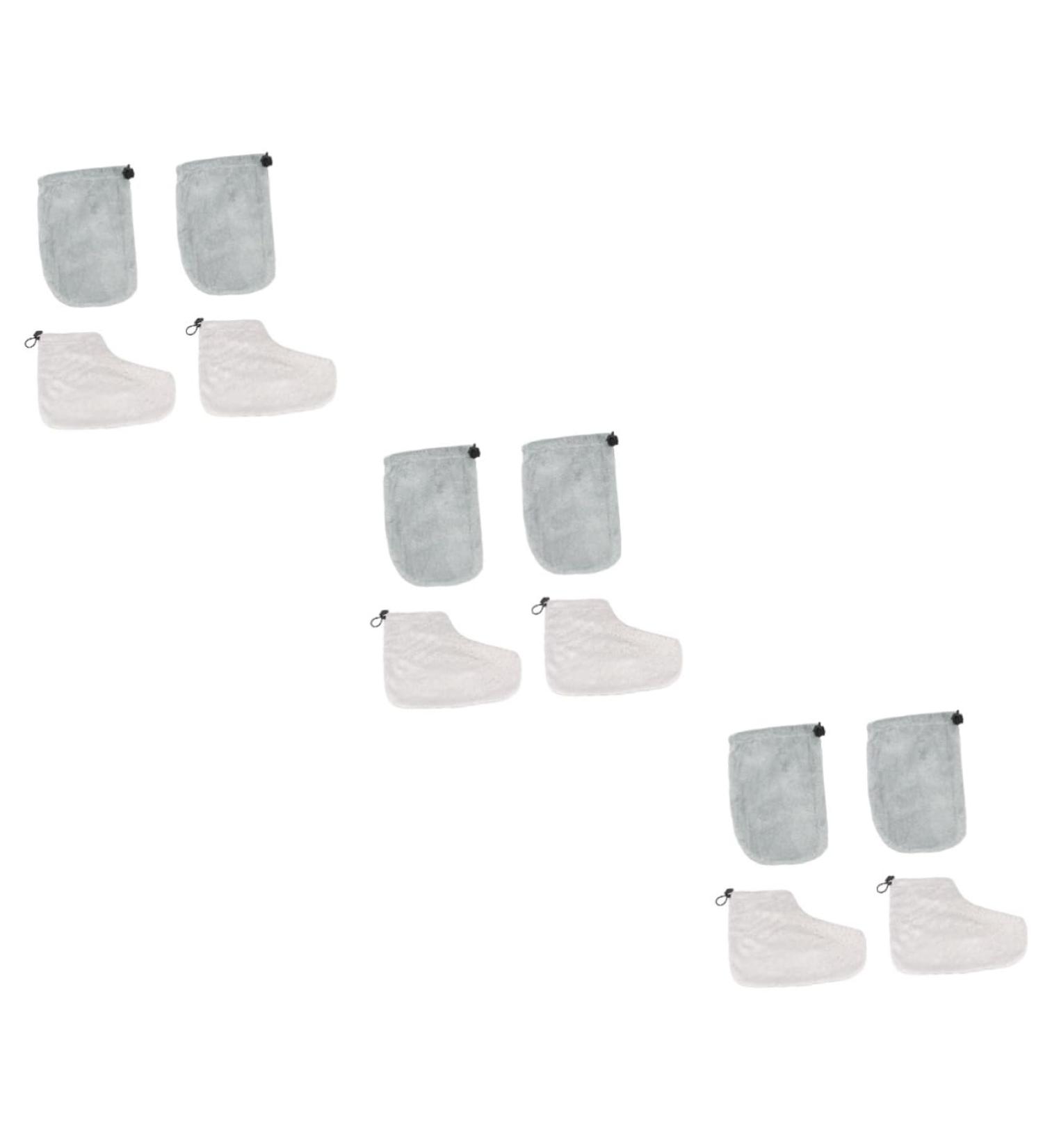 Beaupretty Foot Cover Kids Pairs Gloves Paraffin Wax Warmer Kit paraffin wax cover wax bath mitts mittens kids wax dip for hands paraffin manicure boot warmer paraffin glove hand cover Wax - Buy Online on GoSupps.com