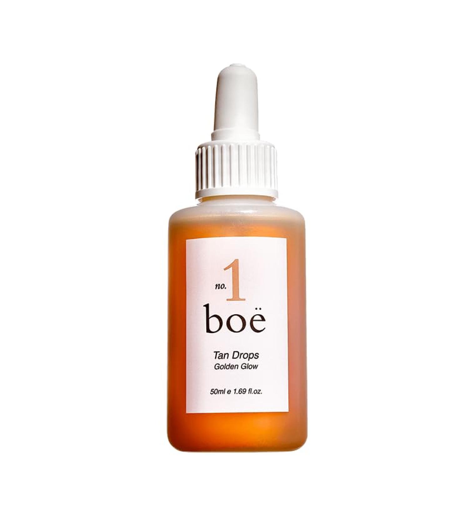 Bo No. 1 Tan Drops - Natural Tan for Sensitive Skin Free of Endocrine Disruptors Fragrances & Non-Comedogenic - 50ml - Buy Online on GoSupps.com