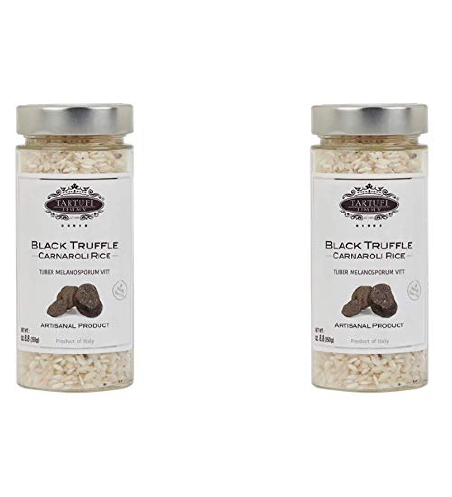 Carnaroli Risotto Rice with Black Truffle - 100% Whole Grain Italian Rice - Imported from Italy - 2 Units (8.8 oz each) by Tita Italian - Buy Online on GoSupps.com