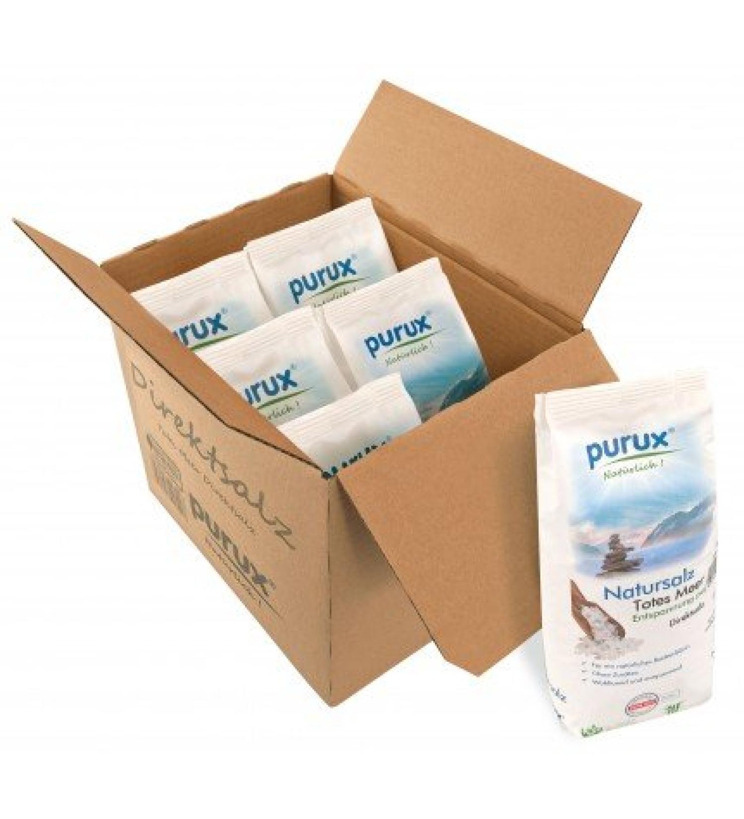 purux Dead Sea Salt 5kg direct salt 6x 850g bath salt absolutely natural