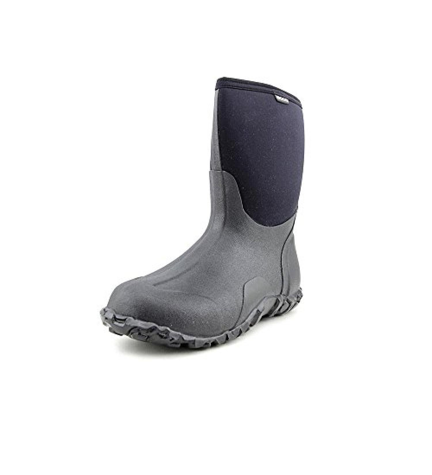 BOGS Men's Classic Mid Boot 13 Black - Waterproof and Insulated - Buy Online on GoSupps.com