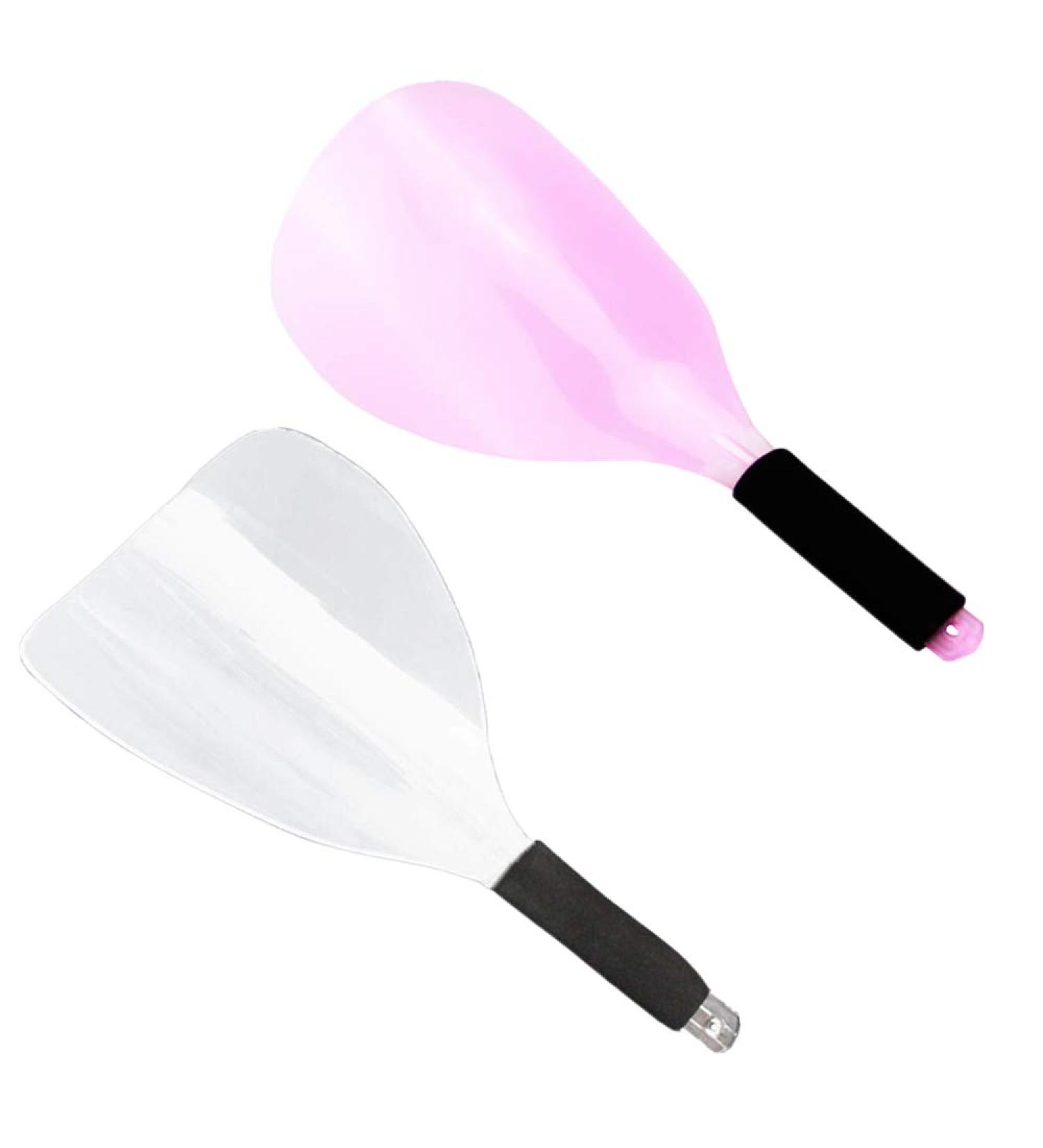 2Pcs Professional Anti-Slip Hair Salon Hairspray Mask - Hairdresser Styling Tools for Face & Eye Protection - Perfect for Haircuts, Makeup, and Coloring (Random Color) - Buy Online on GoSupps.com