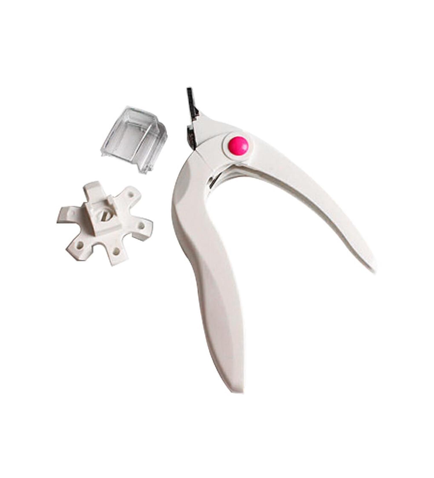 kawehiop Acrylic Nail Cutter Lightweight Anti-skidding Stainless Steel Nail Tips Durable False Nails Trimmer Manicure Tools for Travel - Buy Online on GoSupps.com