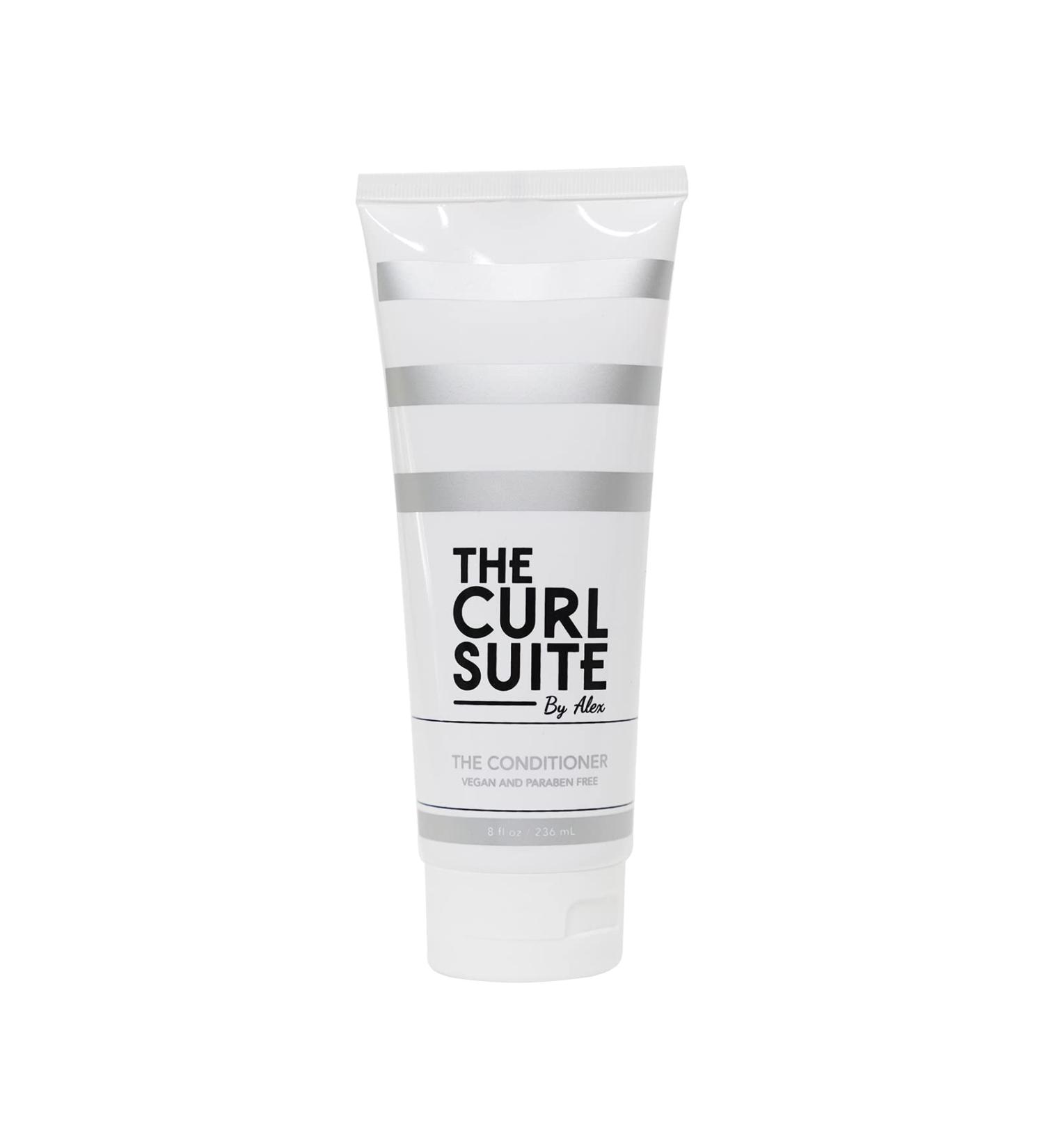 Curly Hair Conditioner with Goji Berry & Red Wine | Sulfate-Free Anti-Frizz & Hydration (8 OZ - Buy Online on GoSupps.com