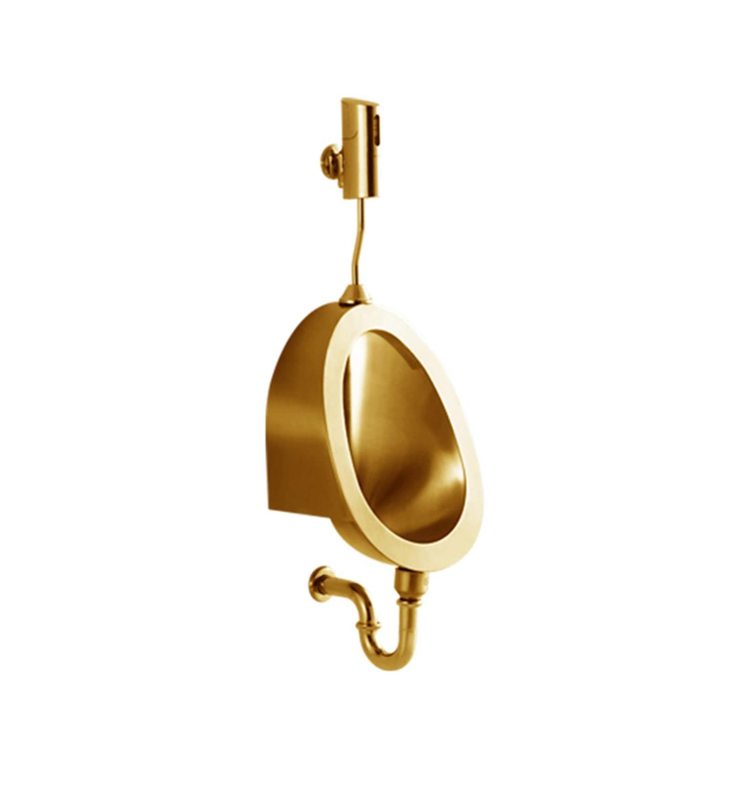 Wall-Mounted Induction Drainage Public Toilet Urinal Commercial Bathroom Urinal Funnel Toilet 304 Stainless Steel Spill Proof Men's urinals for Hotel Toilets Bathroom A - Buy Online on GoSupps.com