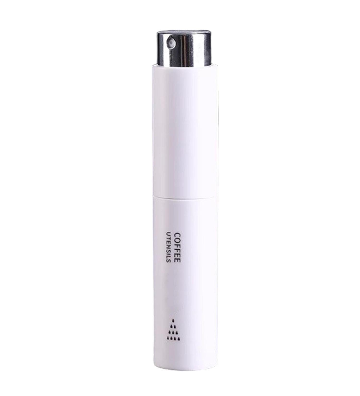 Espresso Spray Bottle 10ml Portable Water Atomizer for Coffee Beans | Refillable Small Spritz Bottle Perfume Atomizer RDT Sprayer for Cocktails Espresso White - Buy Online on GoSupps.com
