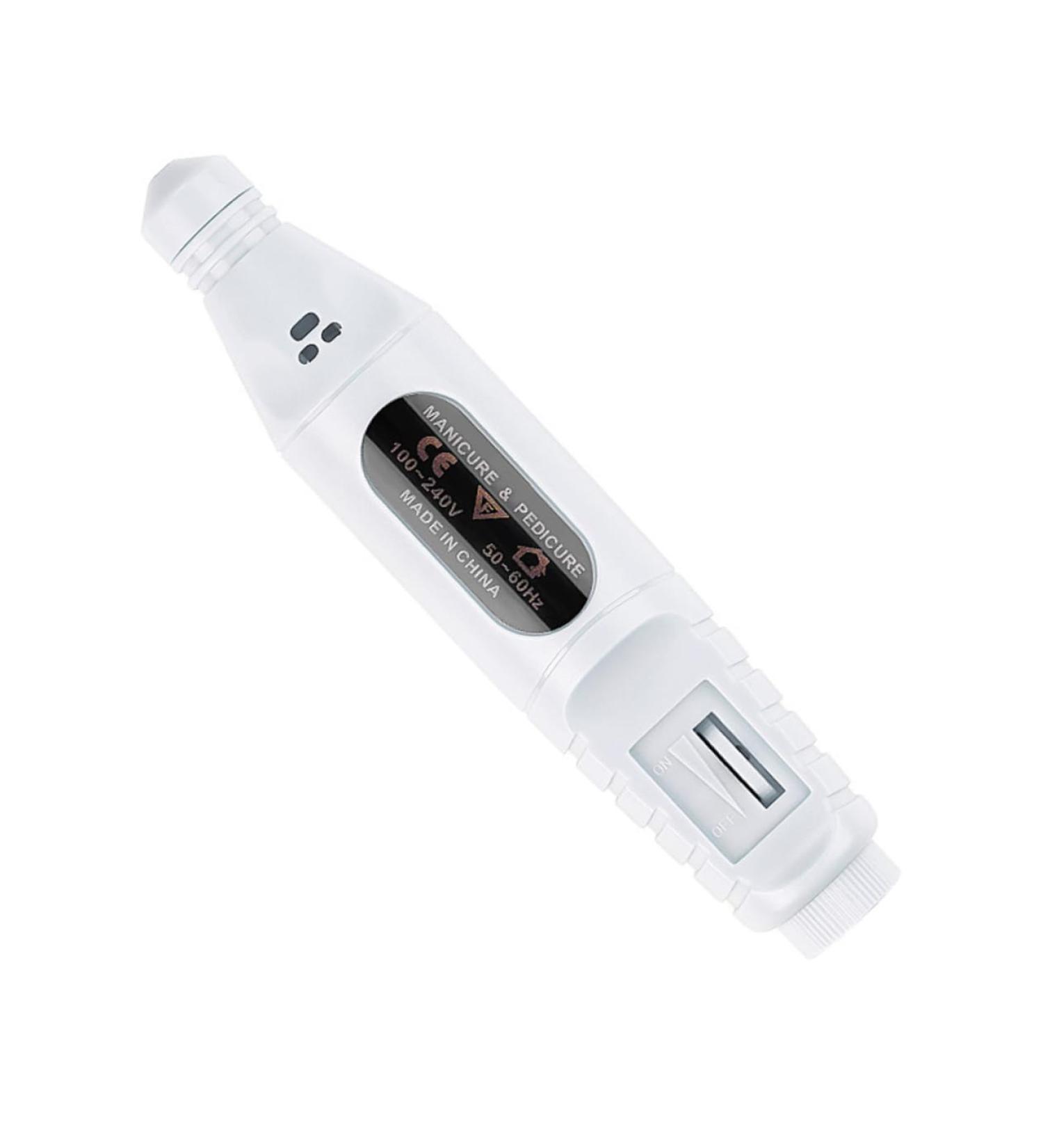 POPETPOP Electric Nail File Professional Acrylic Gel Tool Acrylic Nails Tools Manicure Polishing Tools Nail Drill Machine Nail File Drill Nail Gel Manicure Tool White Polisher Nail Polish 13.8*2.8cm White - Buy Online on GoSupps.com