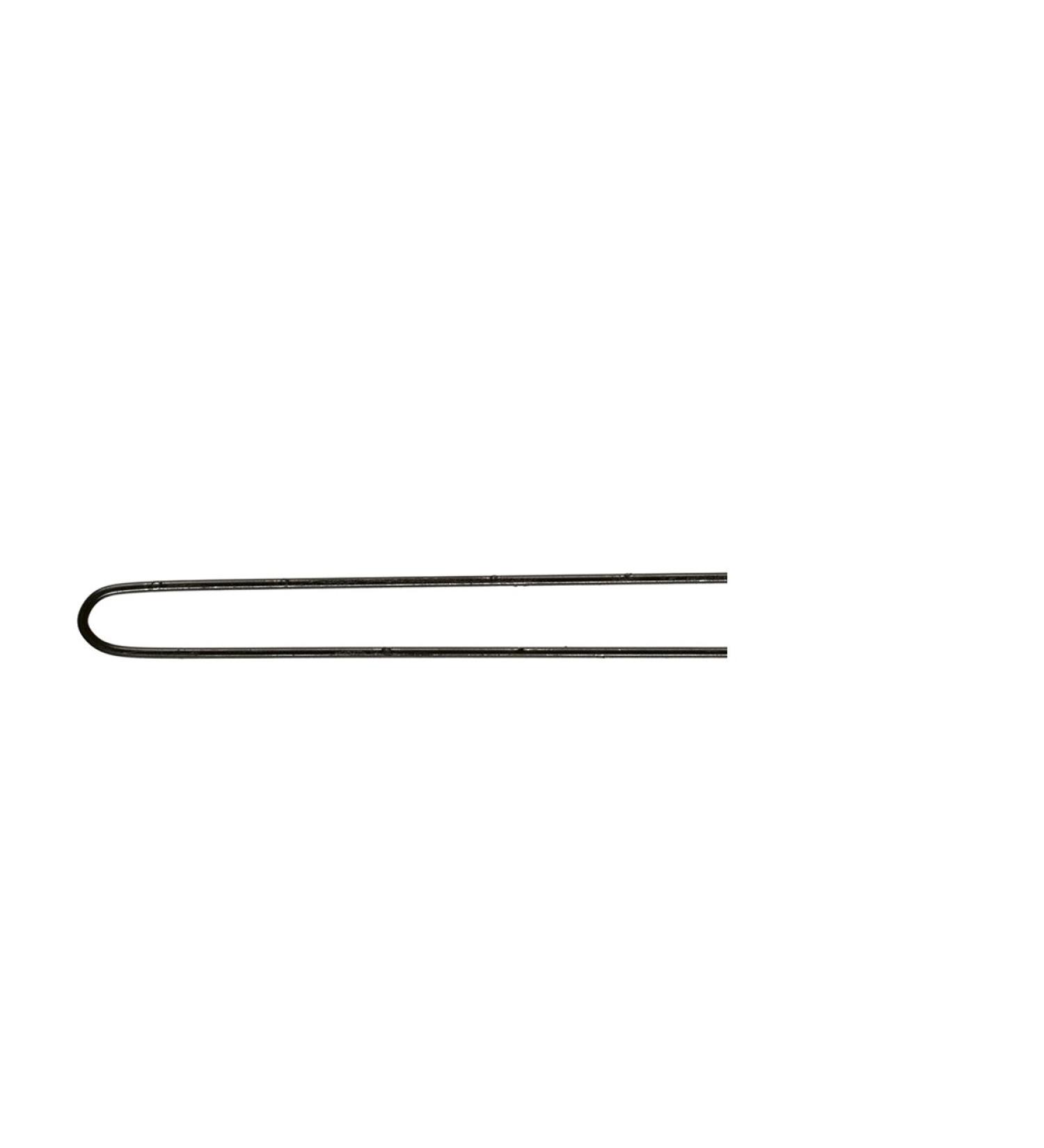Comair 3150116 Posting Needles 500 Pieces Smooth 75 x 0.8 mm Black